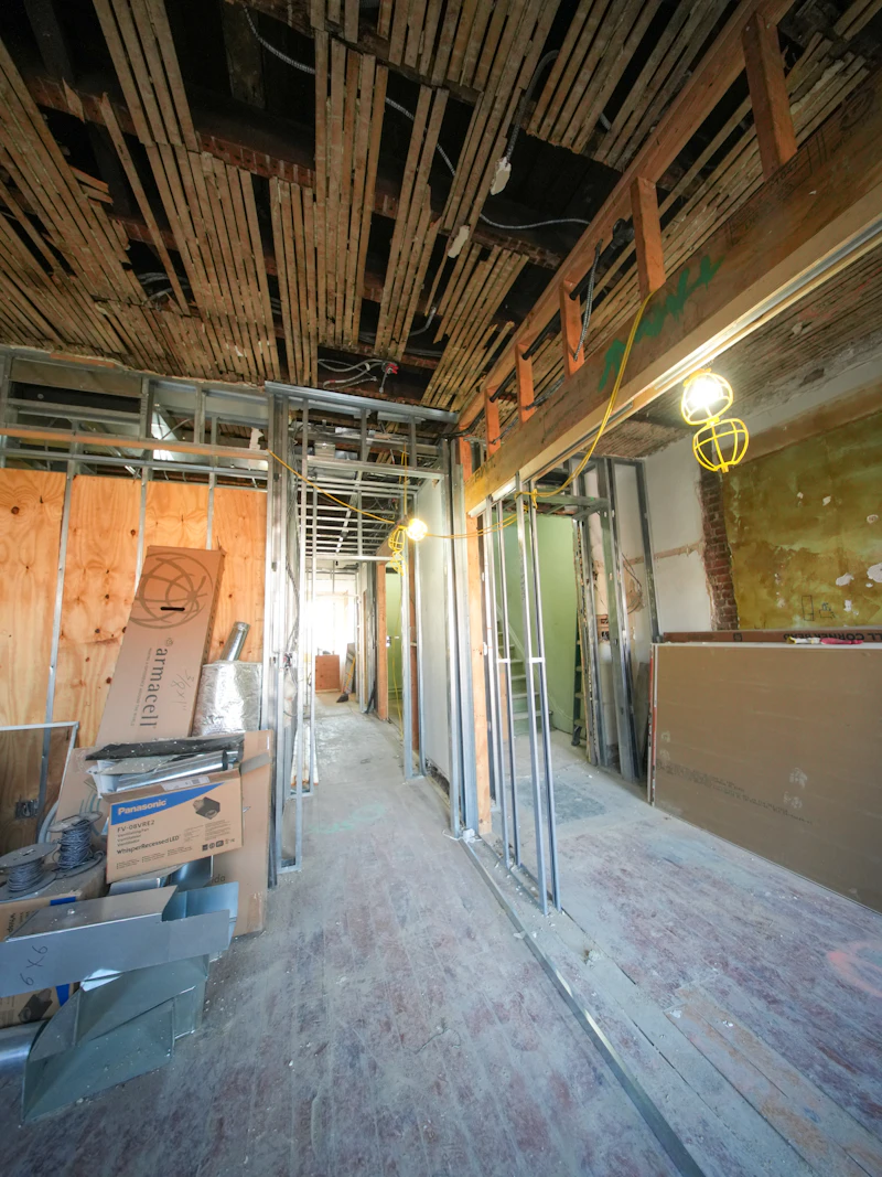 Renovation versus new fit-out construction comparison