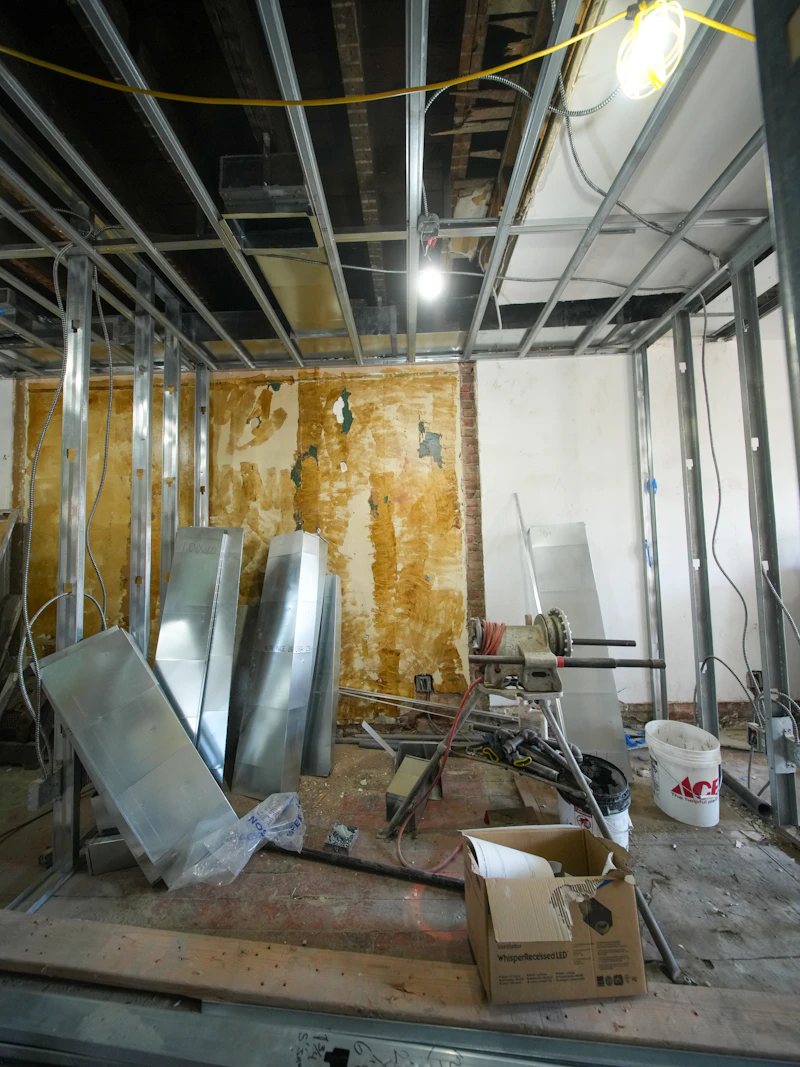 Building reinstatement project — APF fire remediation management Auckland