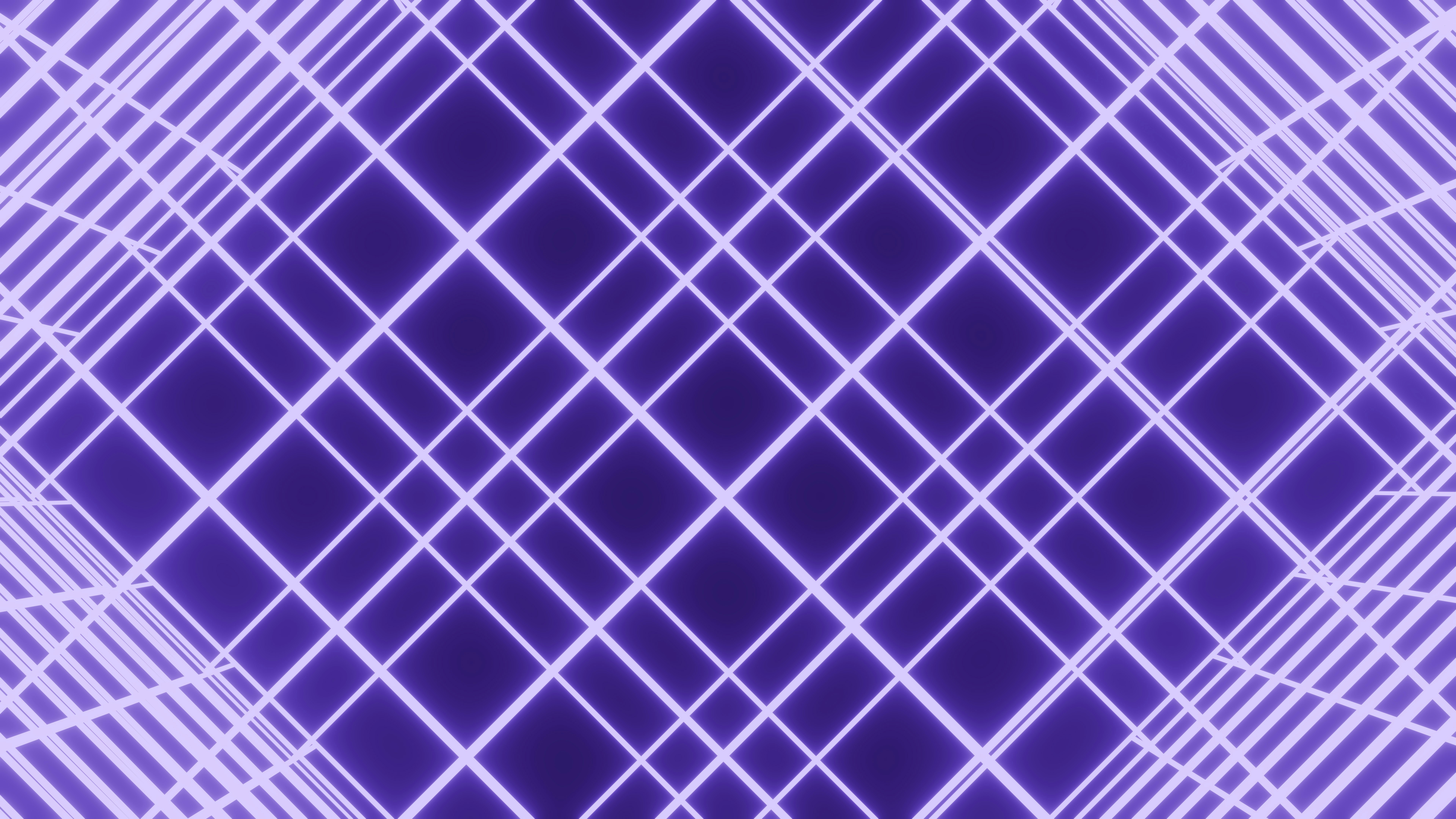 Abstraktes violettes geometrisches Muster mit leuchtenden Linien