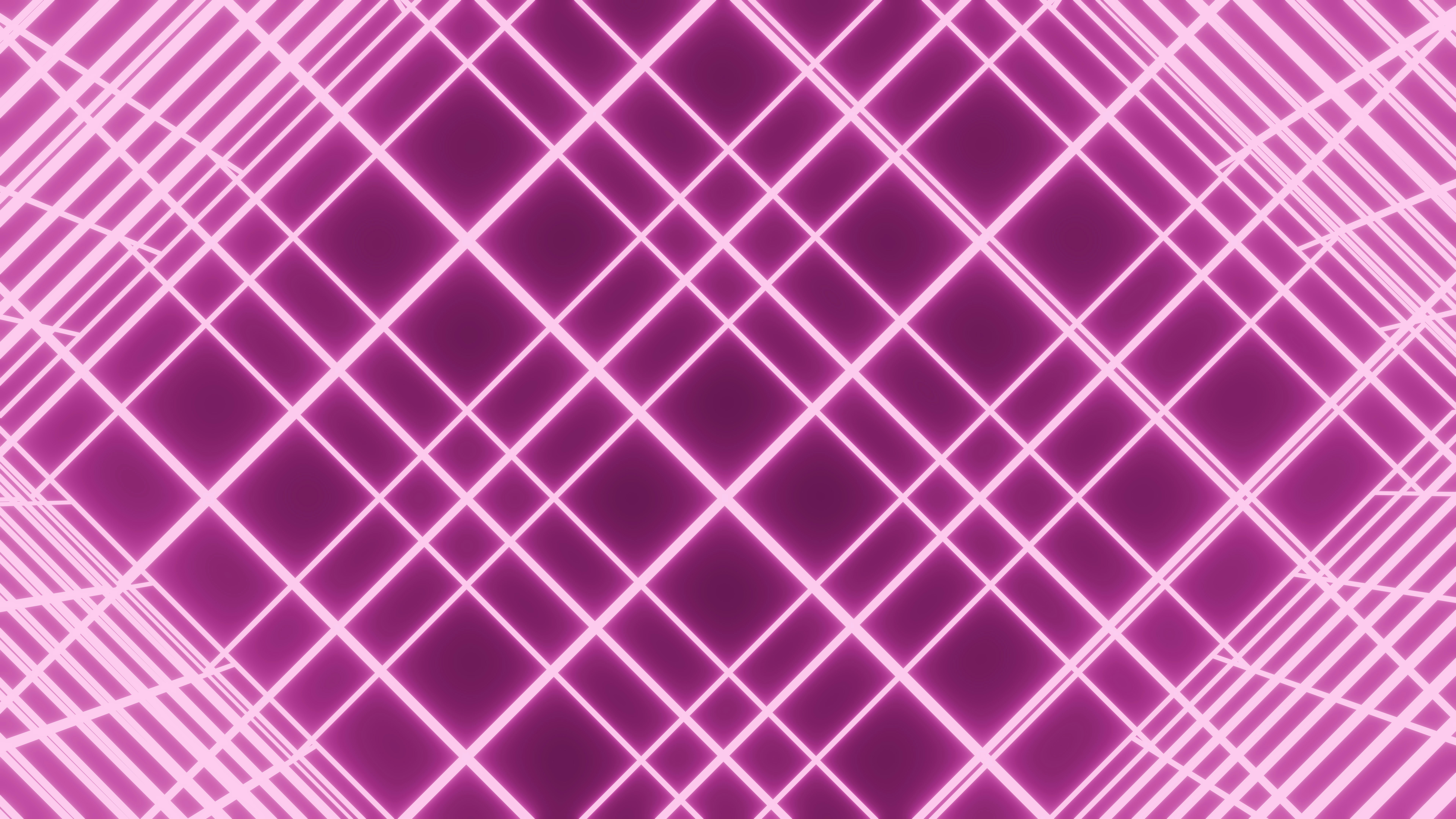 Ein rosa geometrisches Muster mit leuchtenden Linien