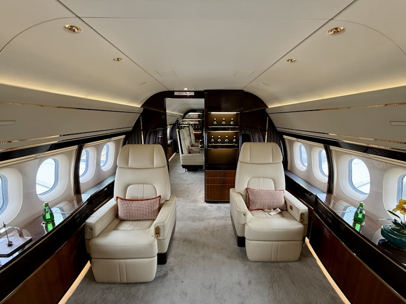 Dassault Falcon 7X interior