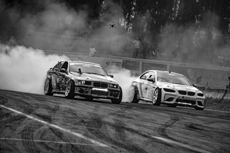 Rc car rennen fahren einstieg in den wettbewerb — step-by-step visual example