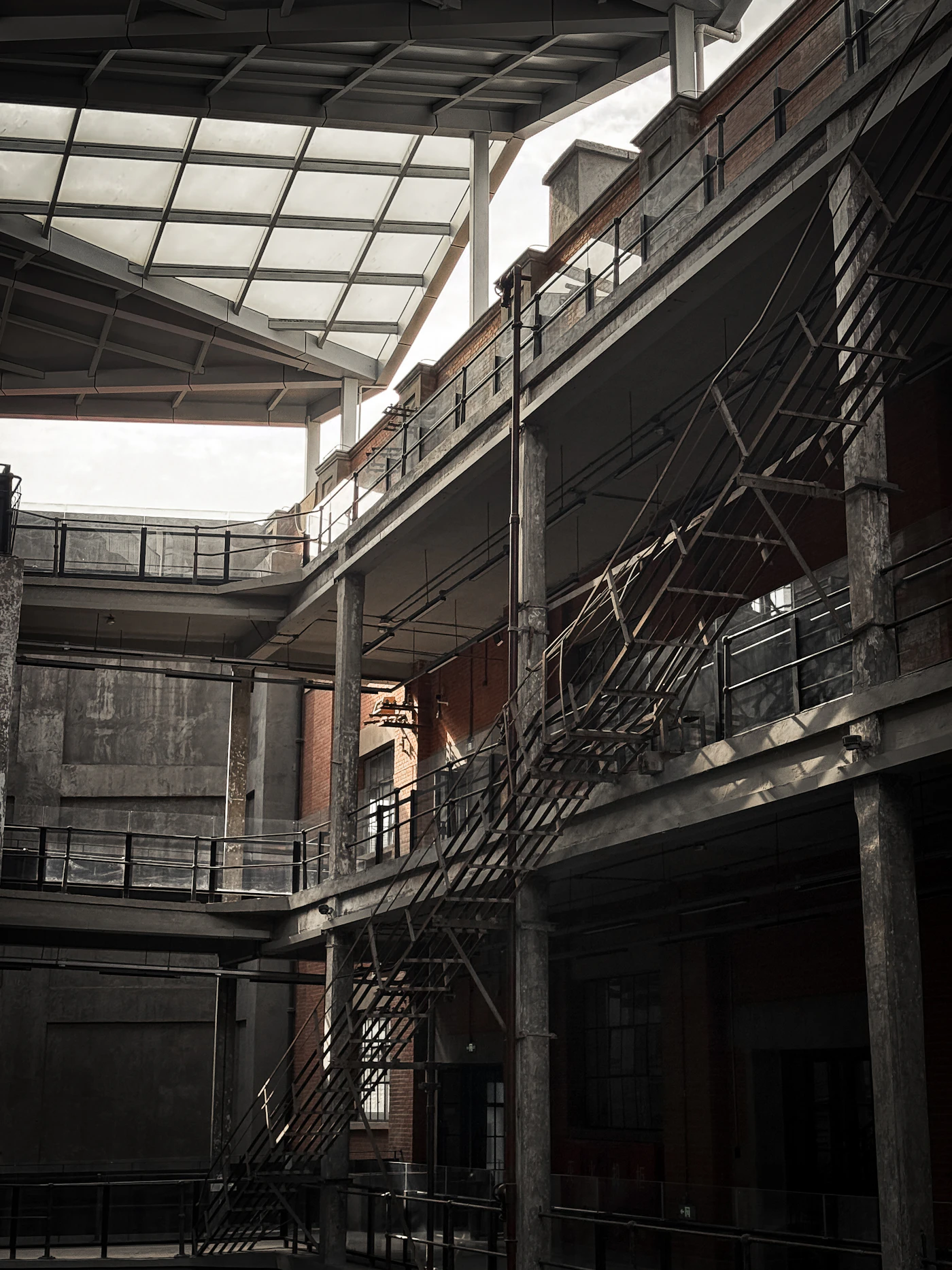 Multi-story industrial