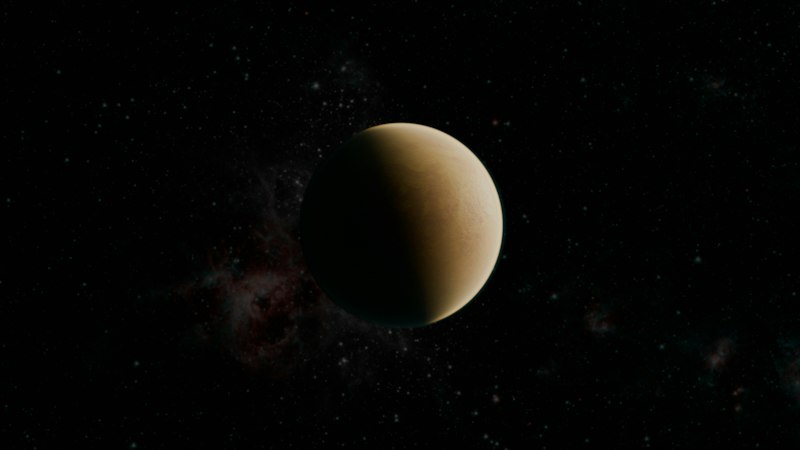 Planets Swim Through Space