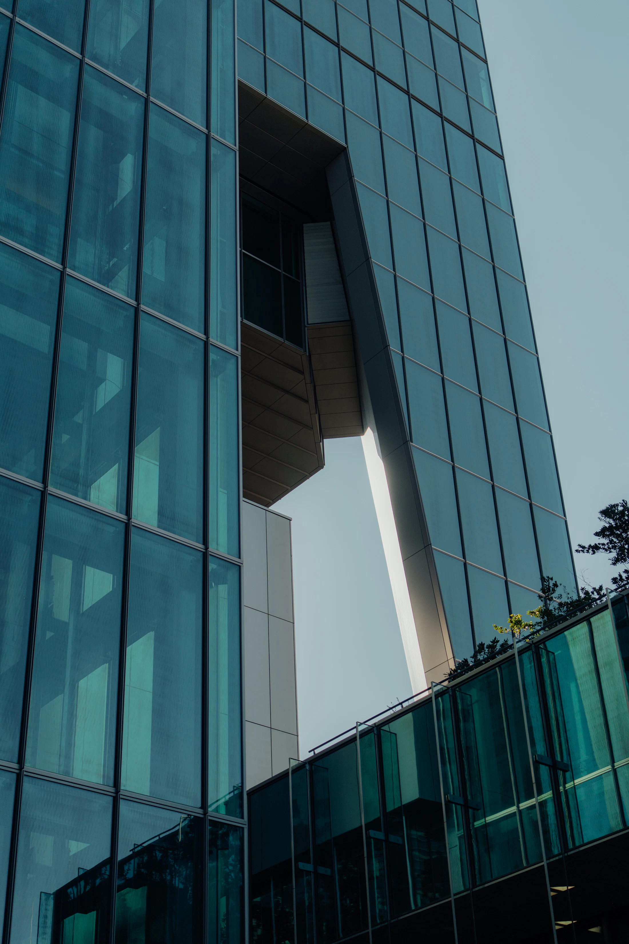 Modern commercial infrastructure project