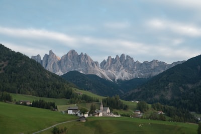 Val di Funes village Dolomites