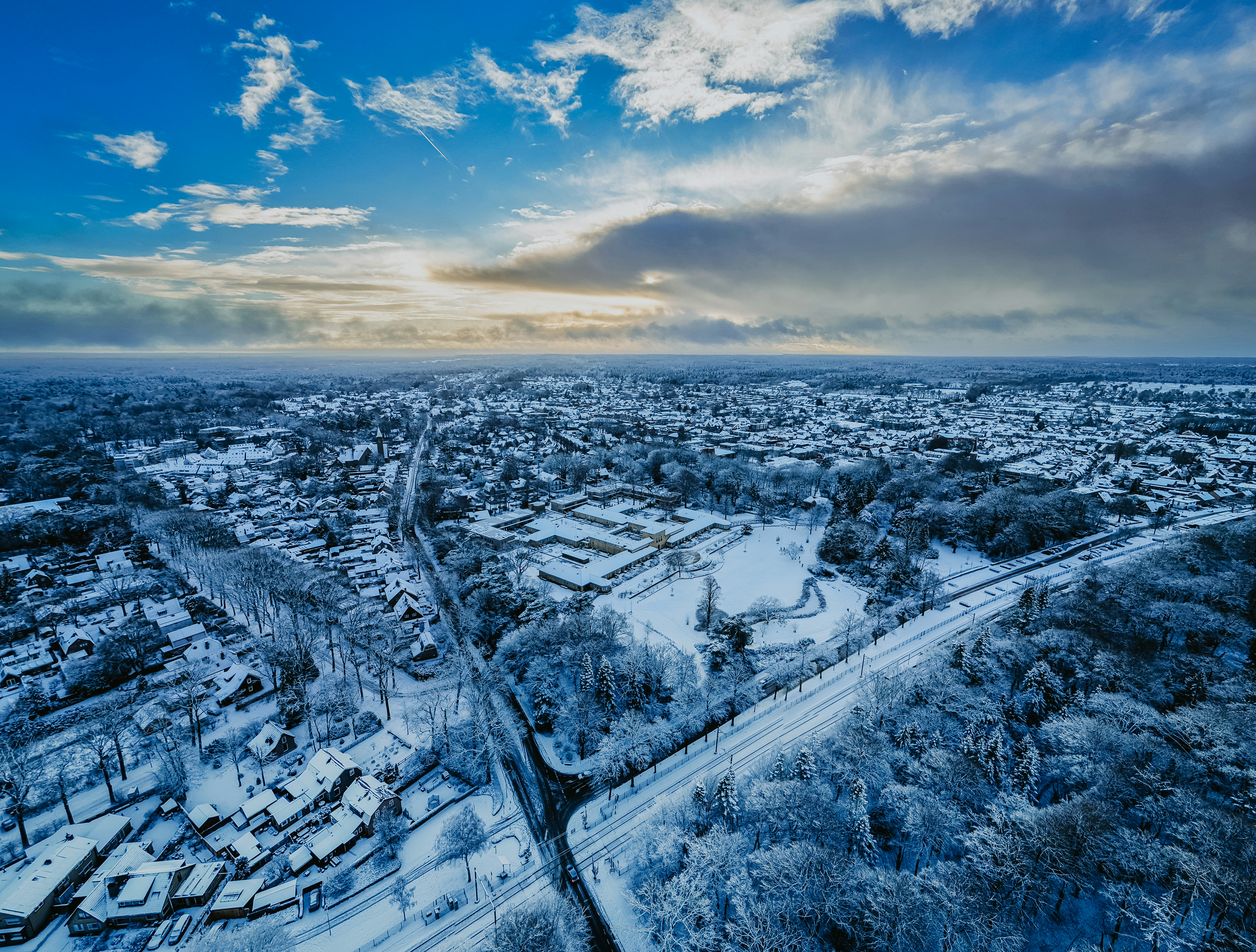 View of Ermelo, a town in Mpumalanga