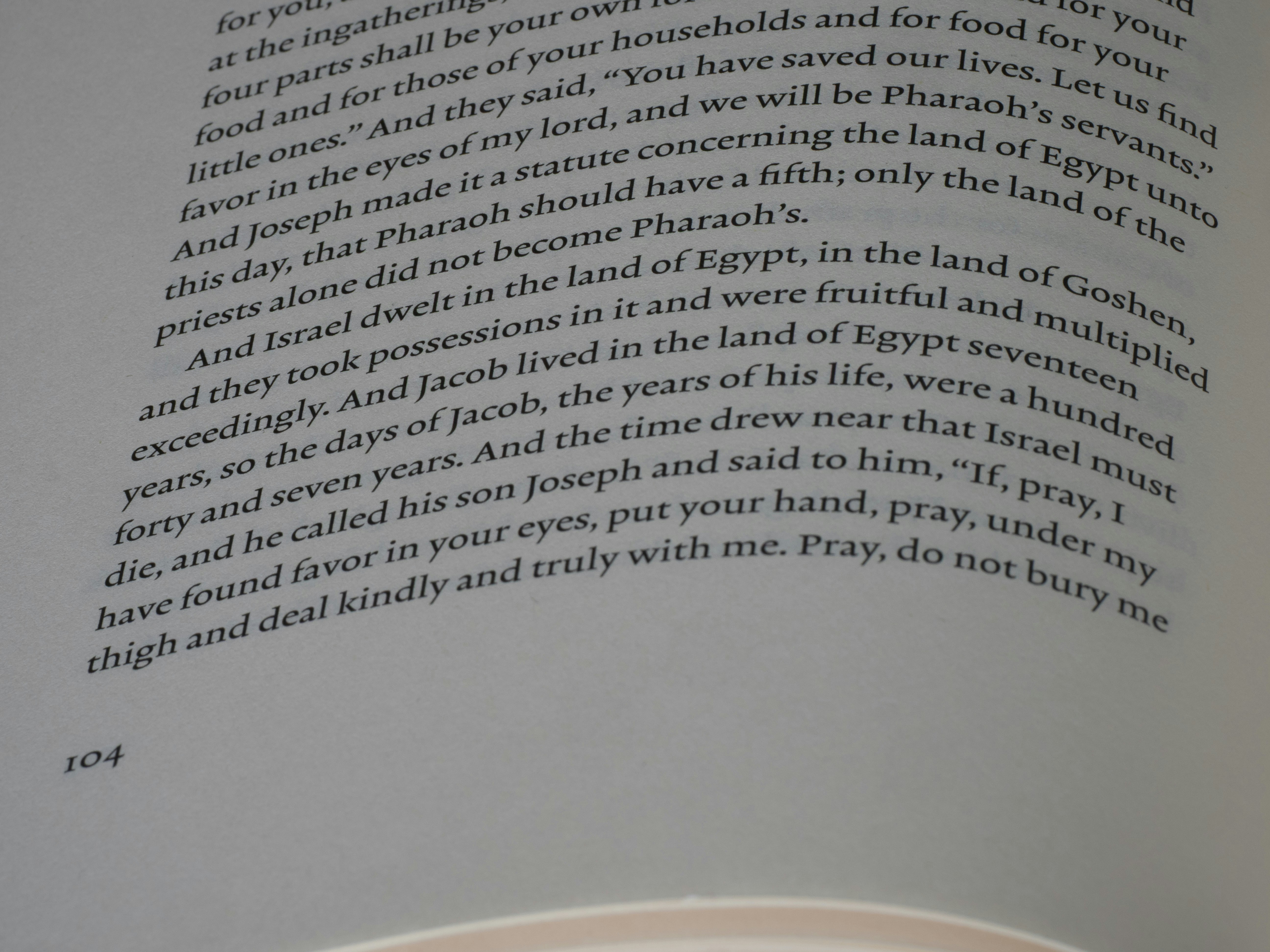 Text from a book with page number 104