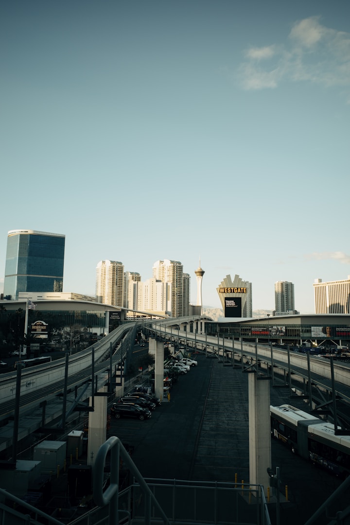 Modern Las Vegas commercial cityscape representing the business solar opportunity