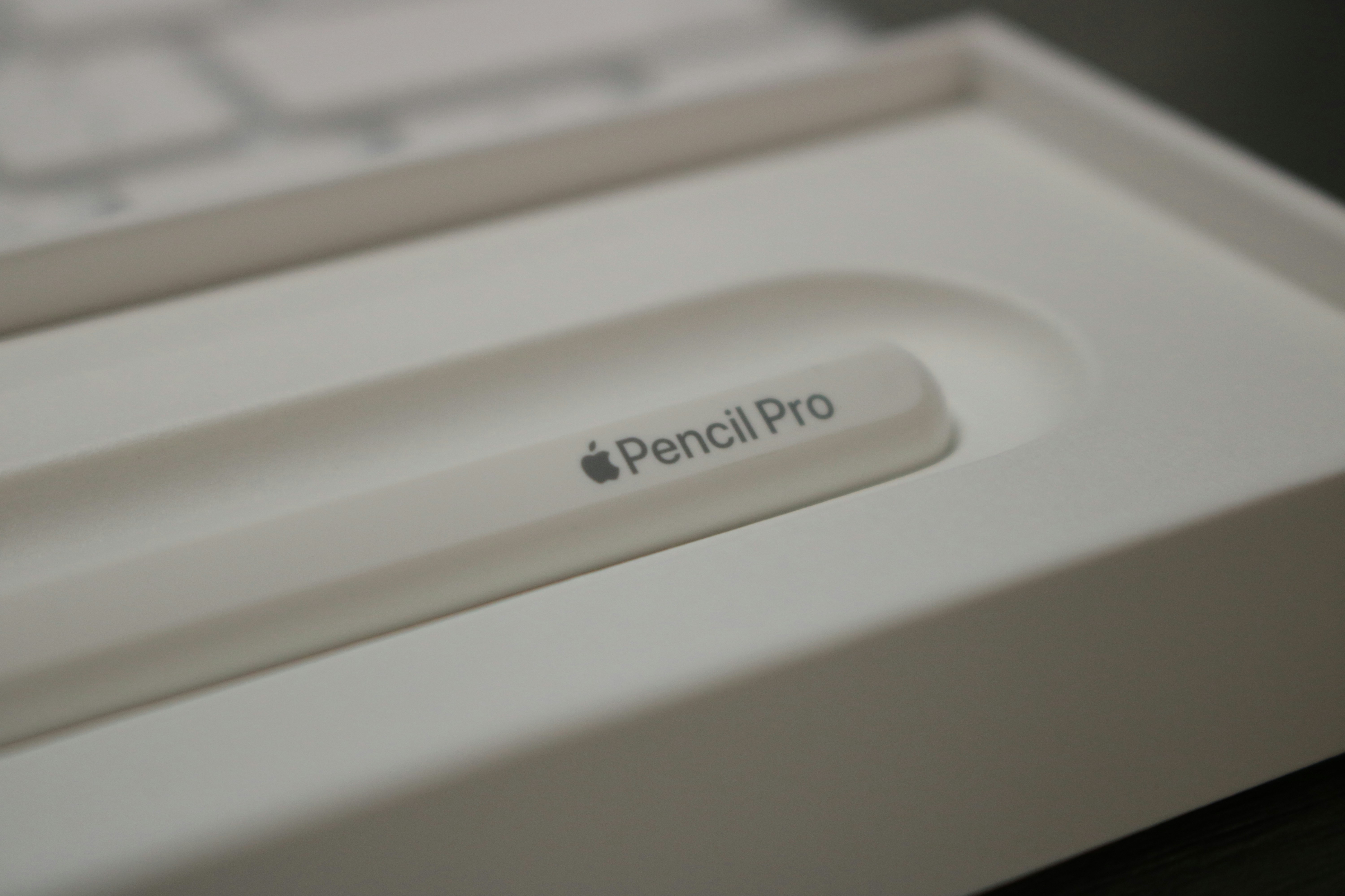 Apple Pencil Pro en su embalaje.