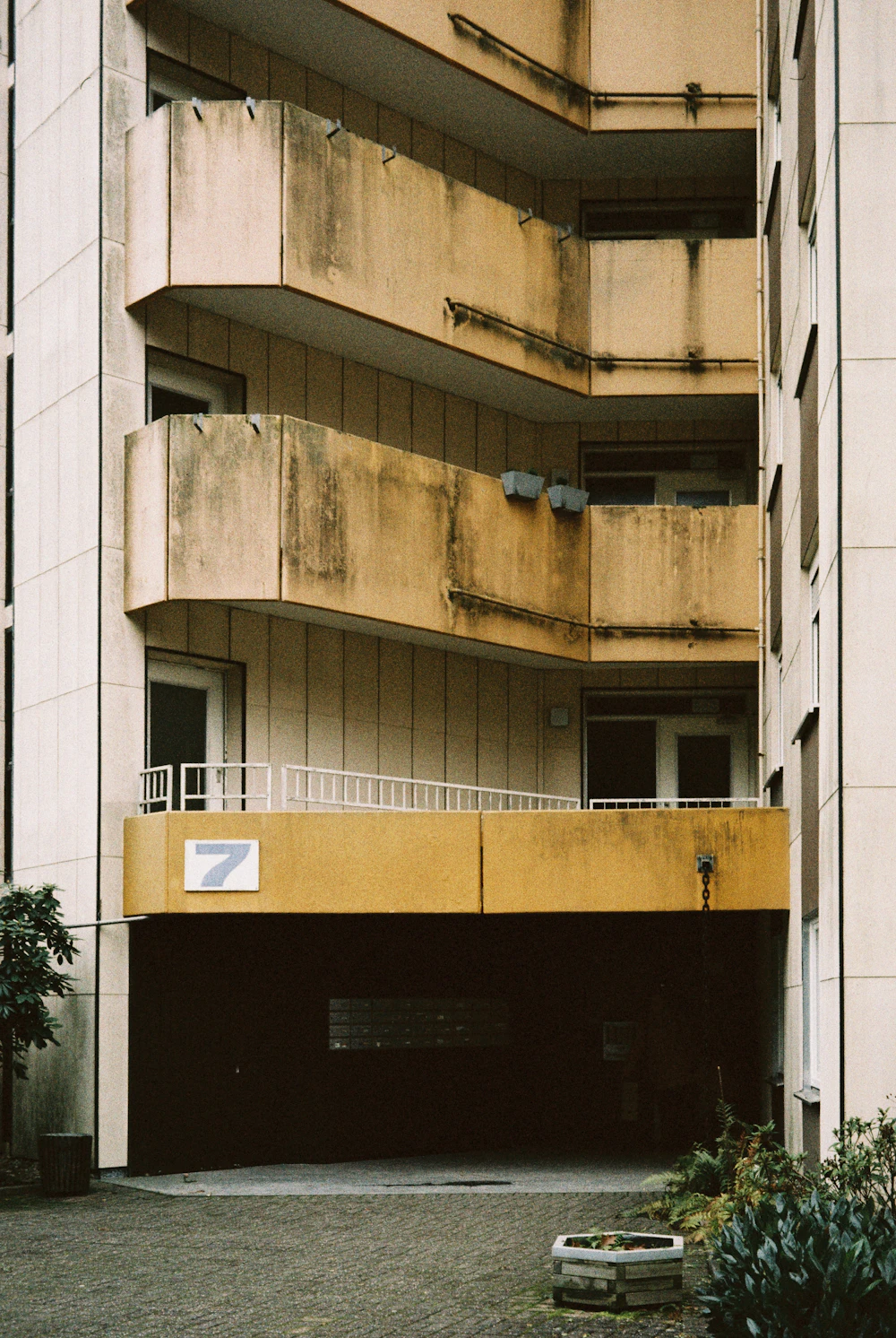Residential apartment building in Lucknow