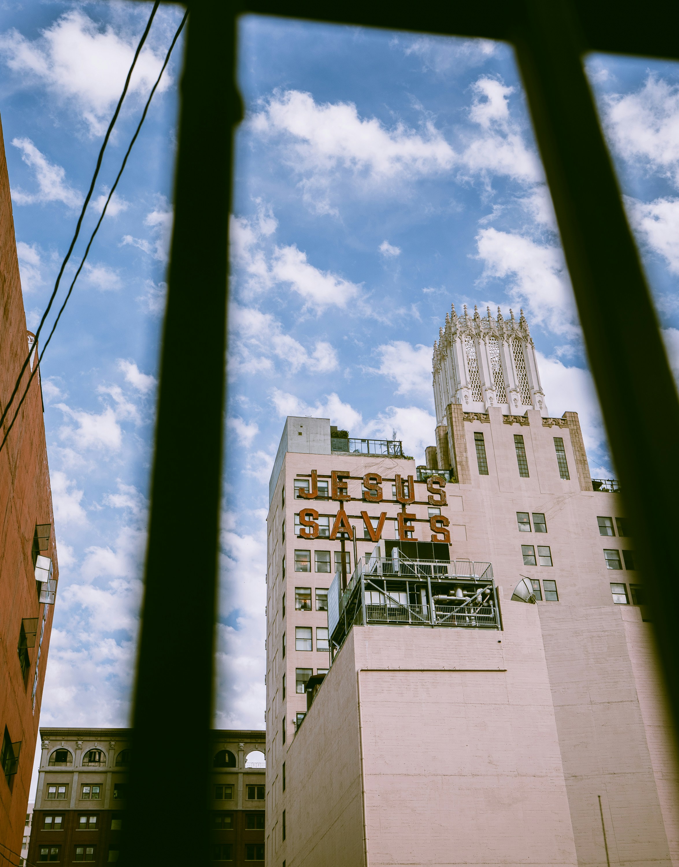 Freedom is promised on the other side of prison walls.