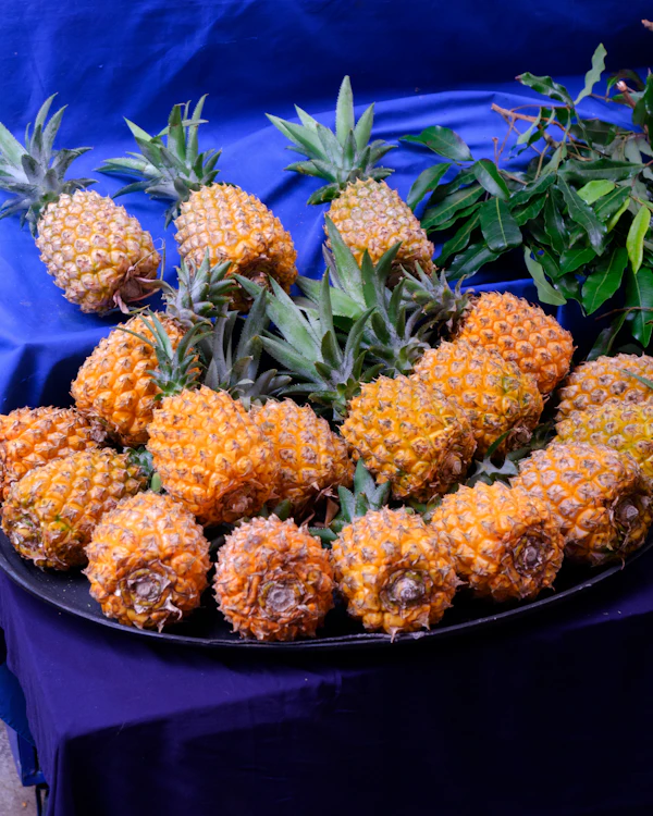 Nanas masak di dulang