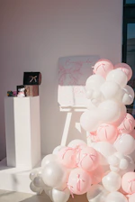 Décoration baby shower ou baptême intimiste ambiance douce et élégante Amiens
