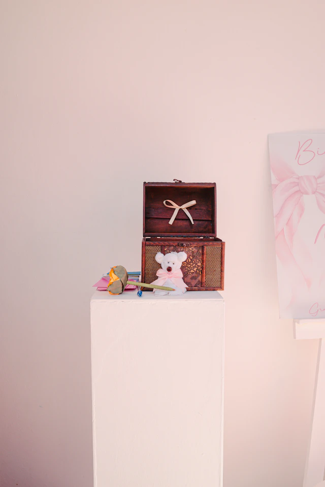 Keepsake Treasure Chest for a New Arrival