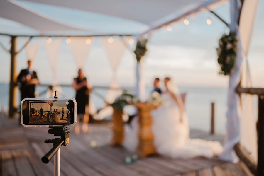 Perekaman wedding menggunakan smartphone