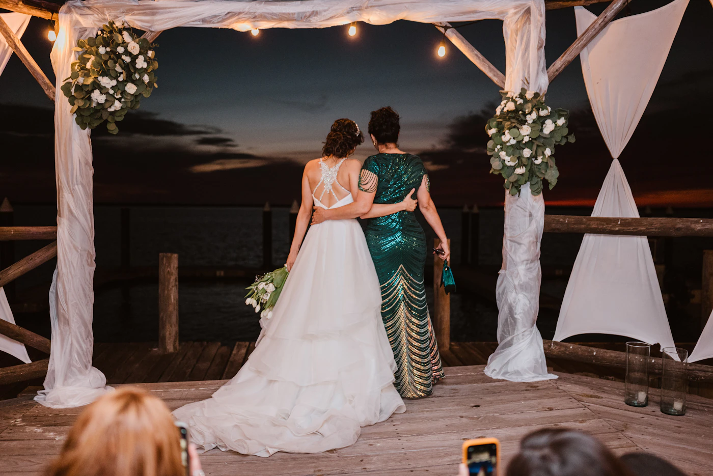 Military wedding traditions and protocol guidelines — Service members create an Arch of Sabers for the newlyweds.