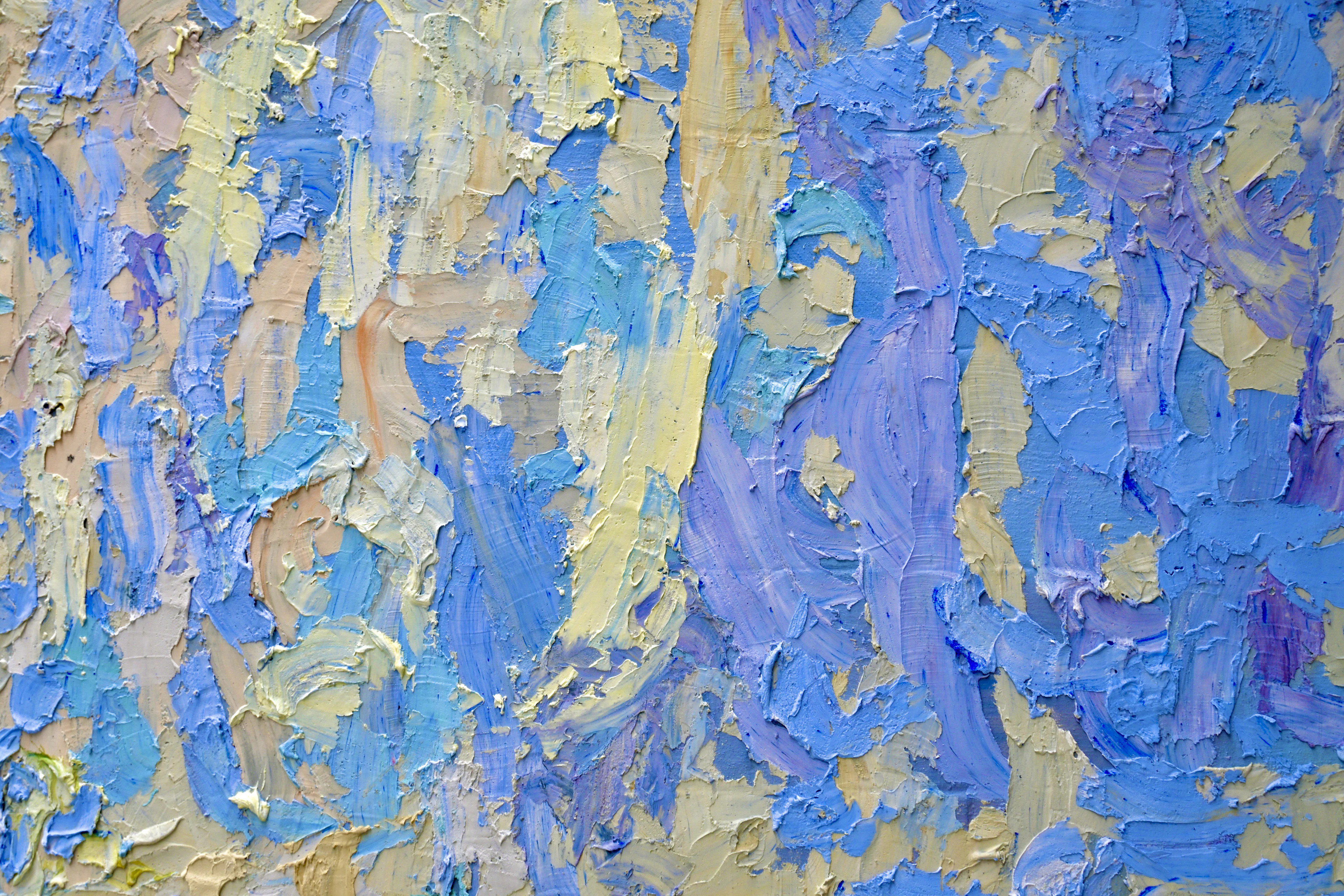 Cobalt Impasto by Vikram Nair