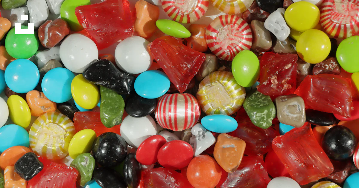 Asorted Sweets A colorful assortment of assorted candies and sweets. photo – Free Food ...