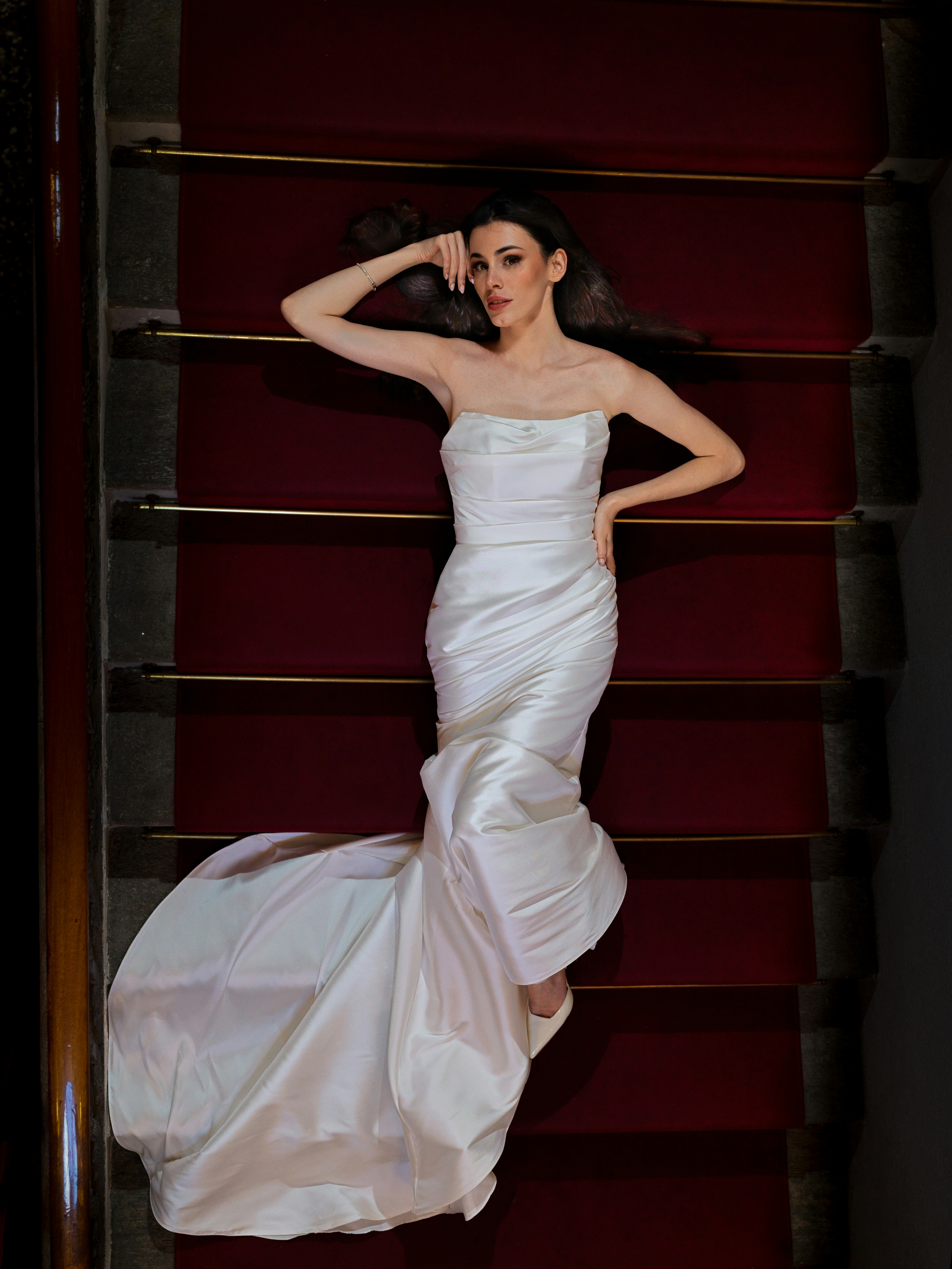 Stylish evening gown ideal for galas and events