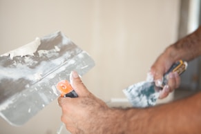 Handyman doing drywall repair in chico, ca