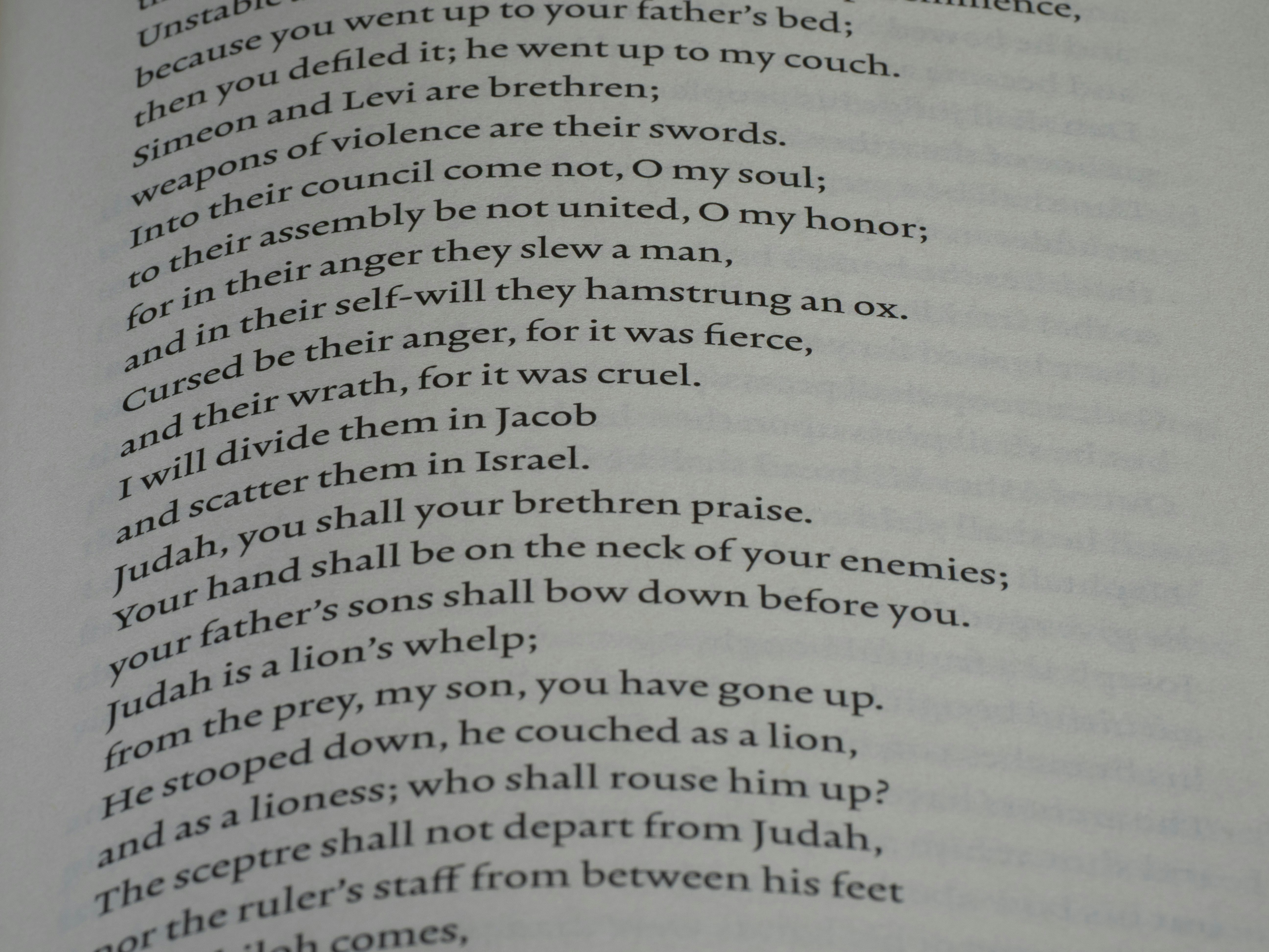 Close-up of text from a book page.