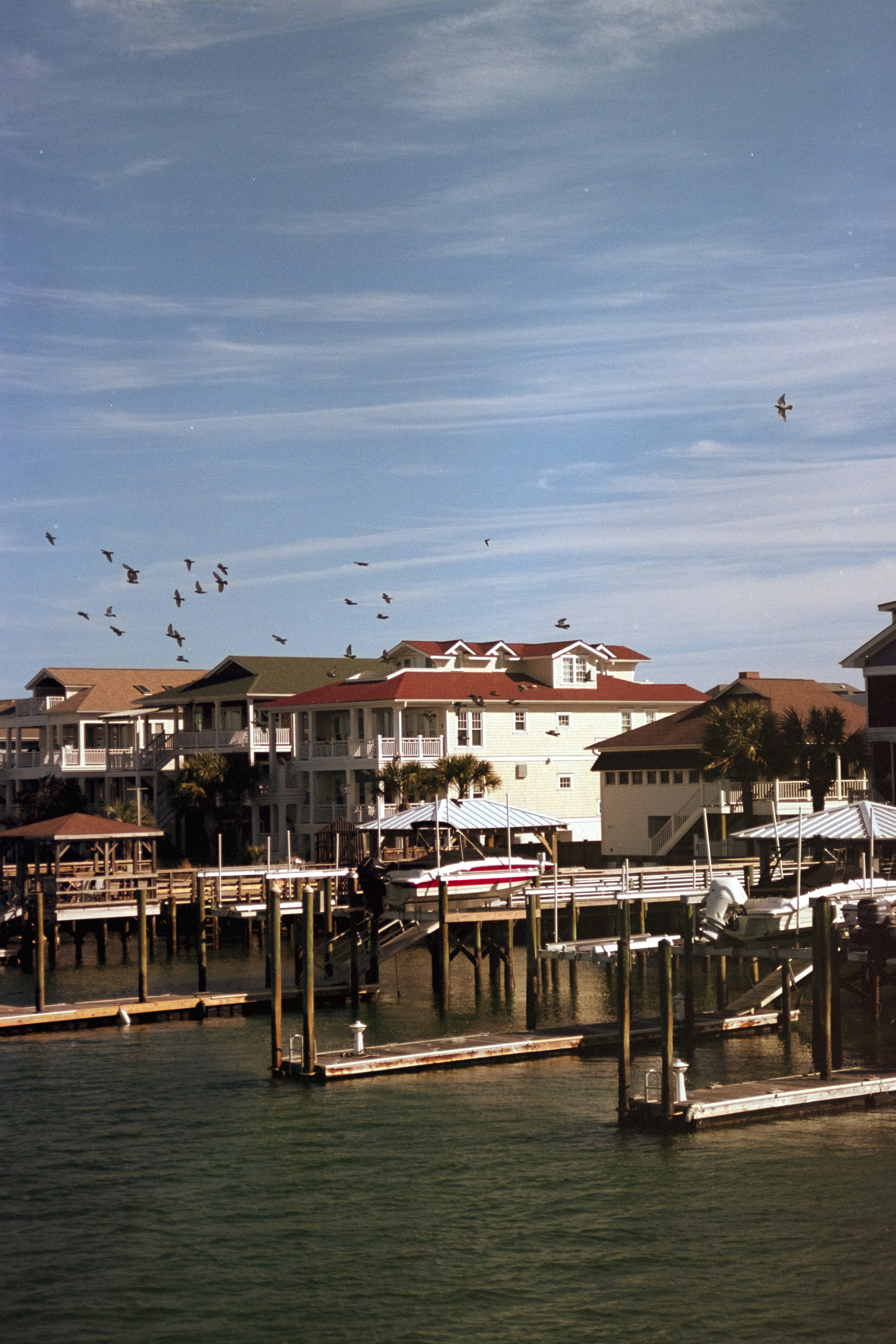 waterfront property dock