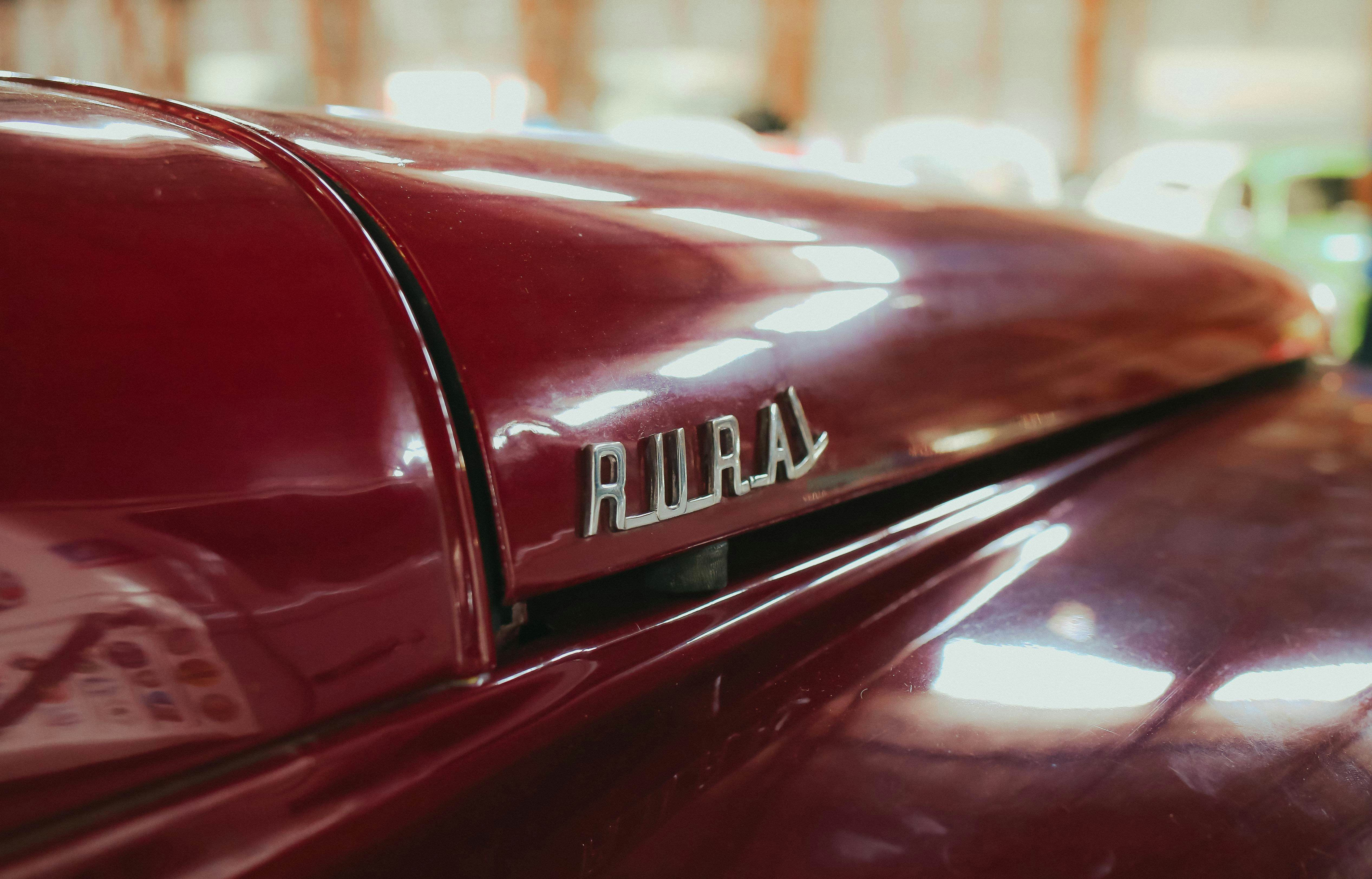 Professional automotive restoration garage workspace