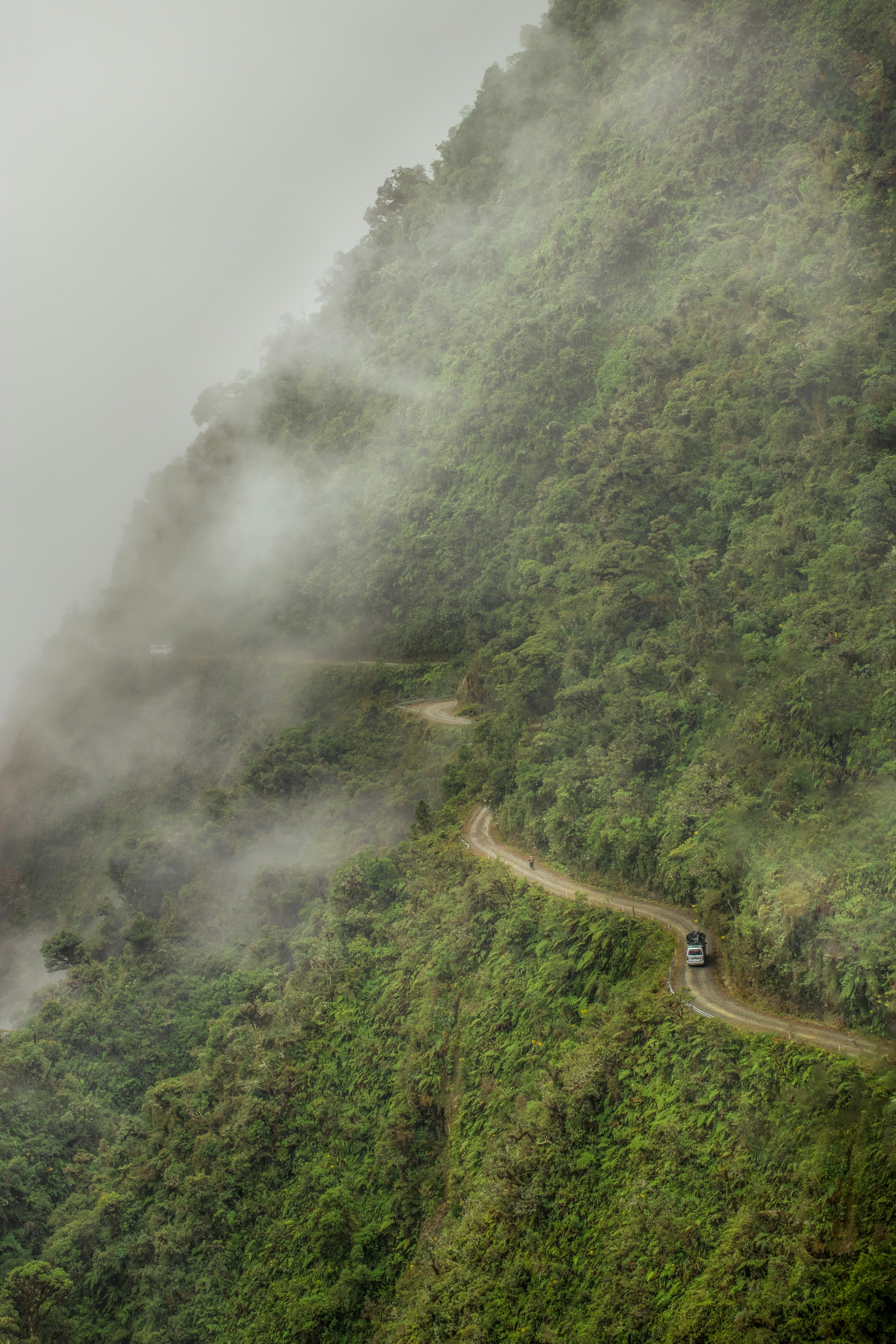 Biking the Death Road (Yungas Road)