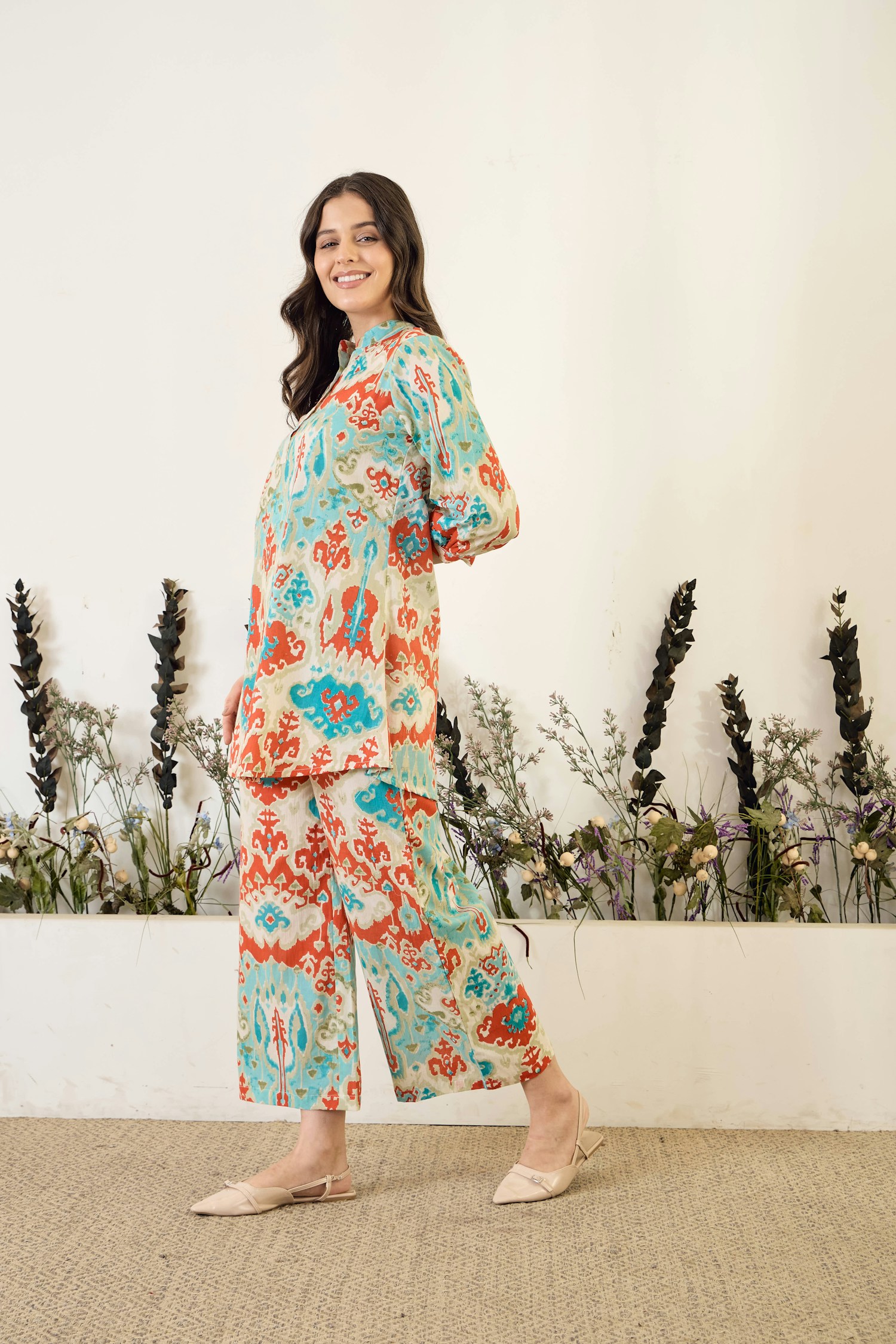 Woman in versatile work outfit