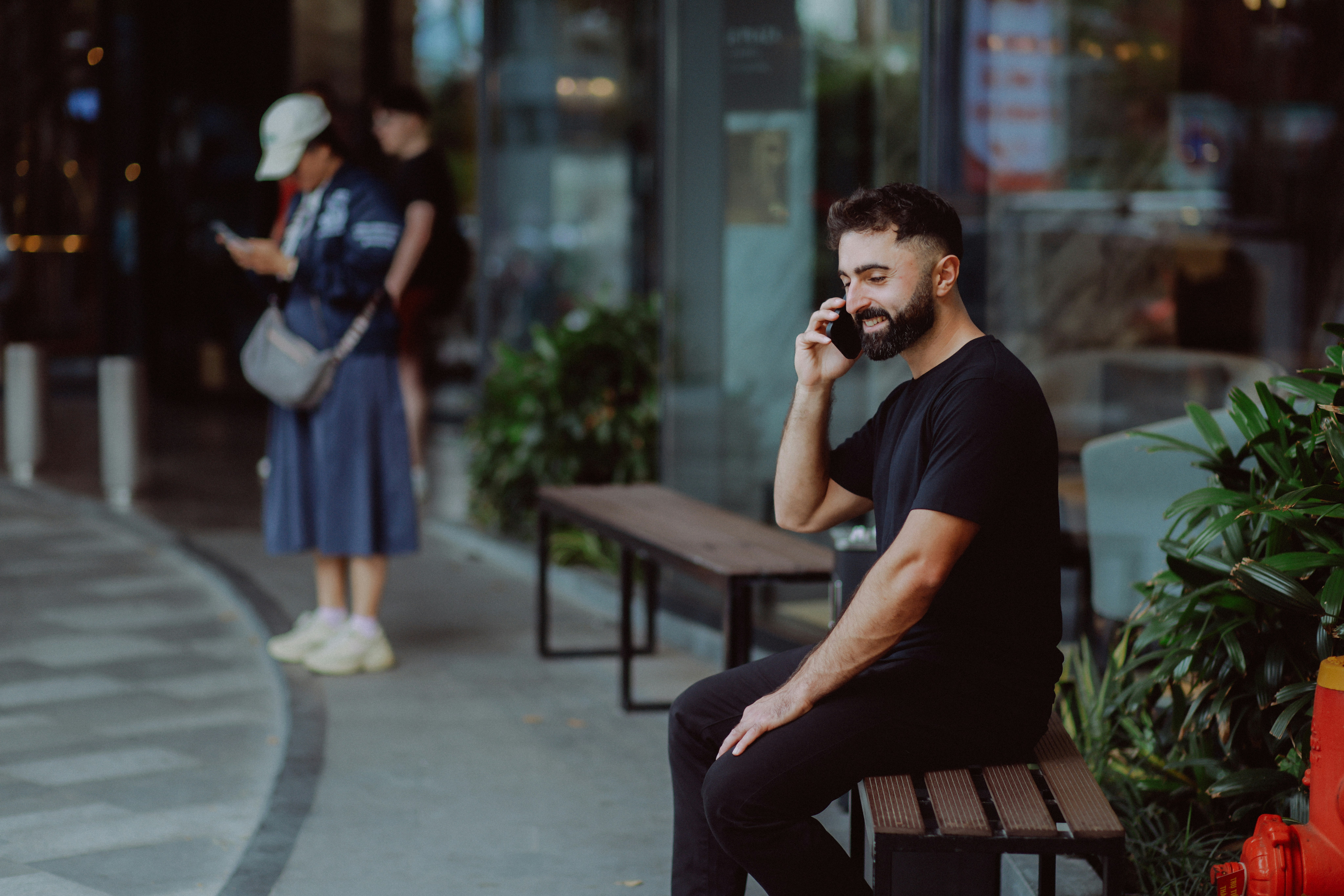 Person on the phone looking for help - drug rehab Kenosha