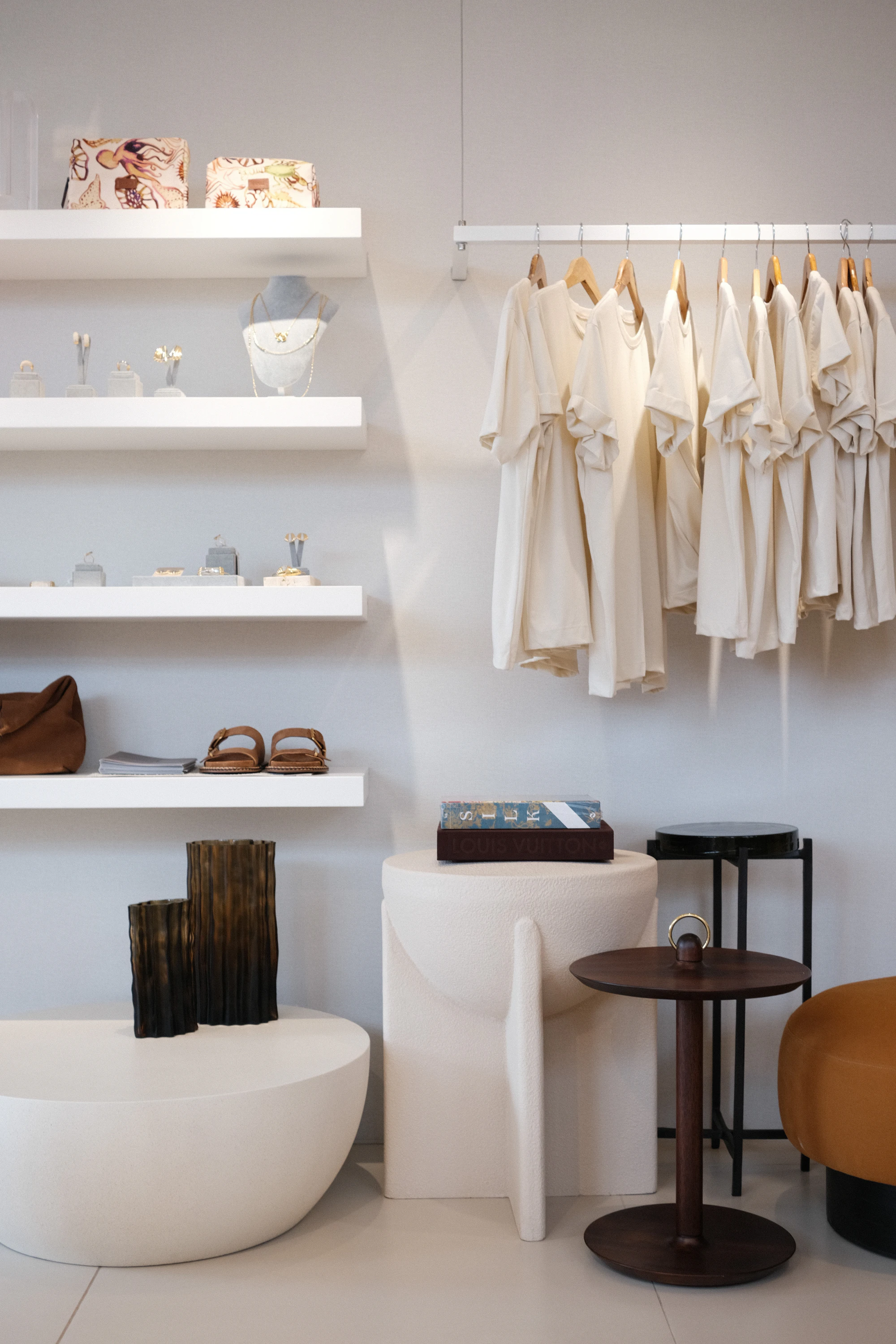 Premium fashion showroom interior