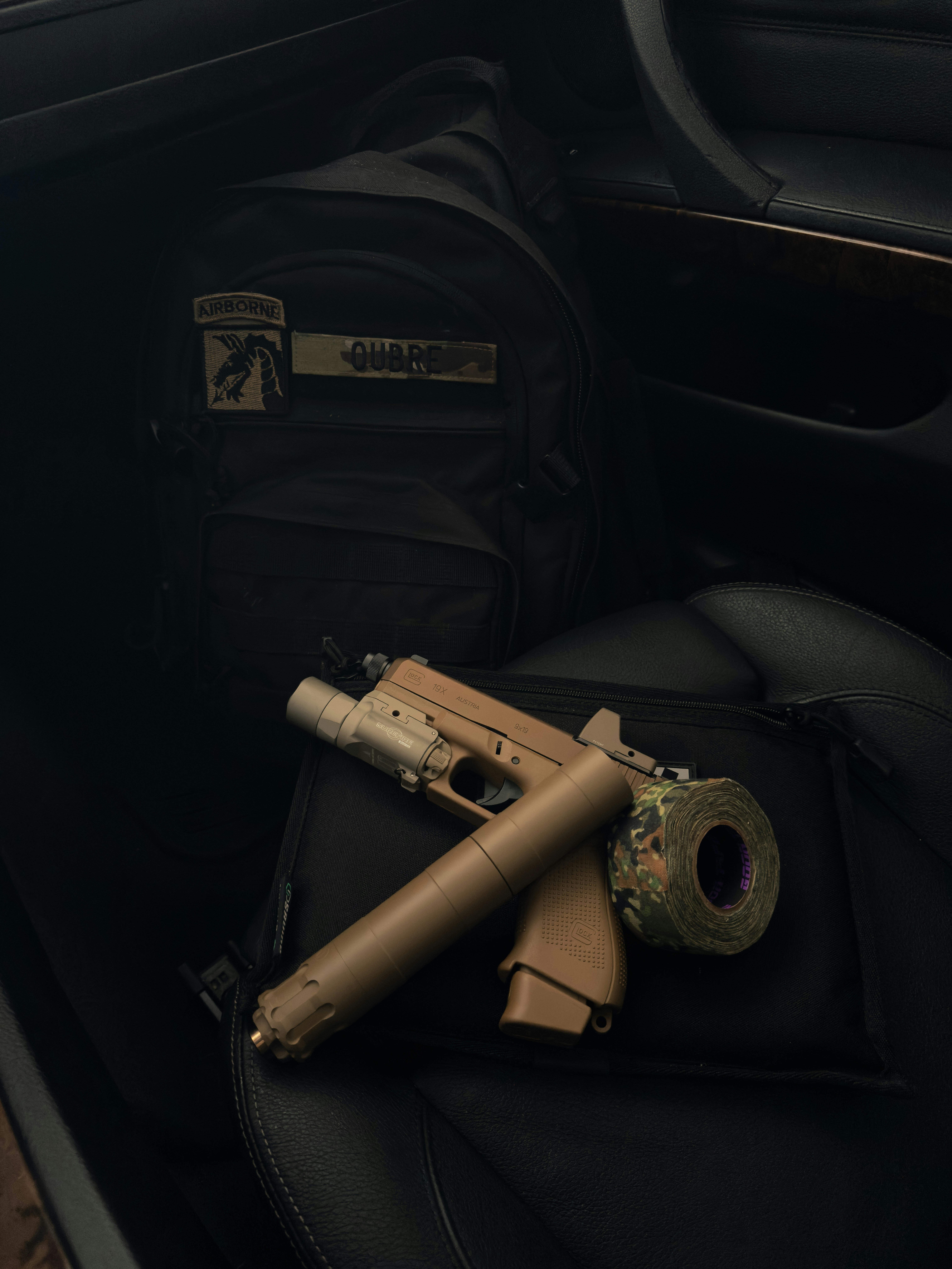 Leaving the gun unsecured in a vehicle