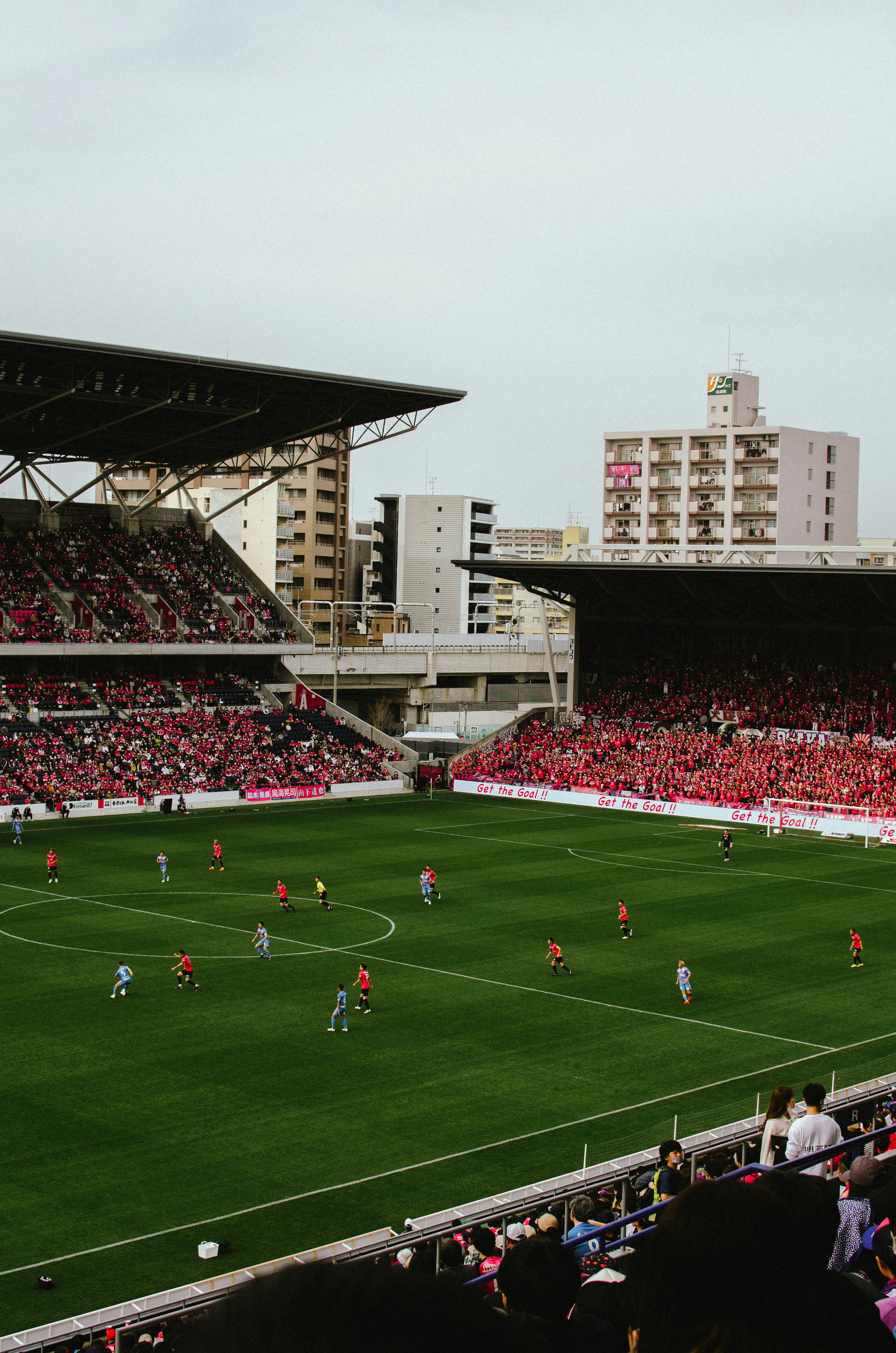 Professional Soccer Match