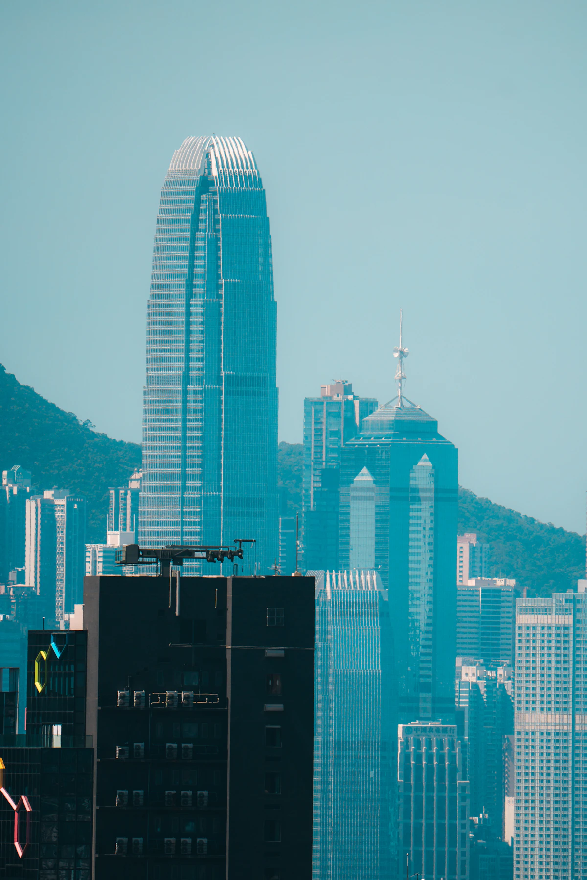 Modern Hong Kong financial district representing cross-border capital flows and international finance