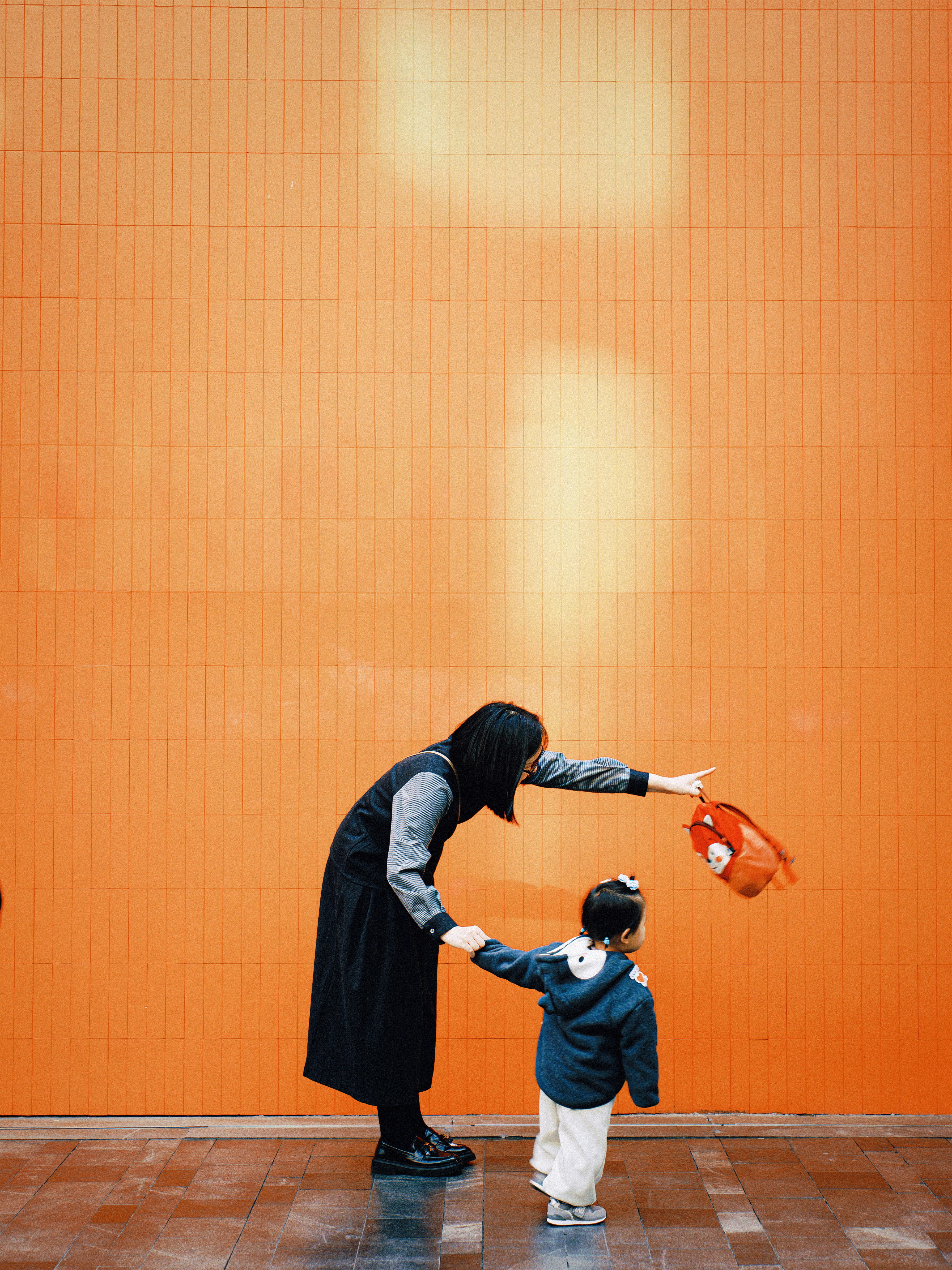 children learning with parents