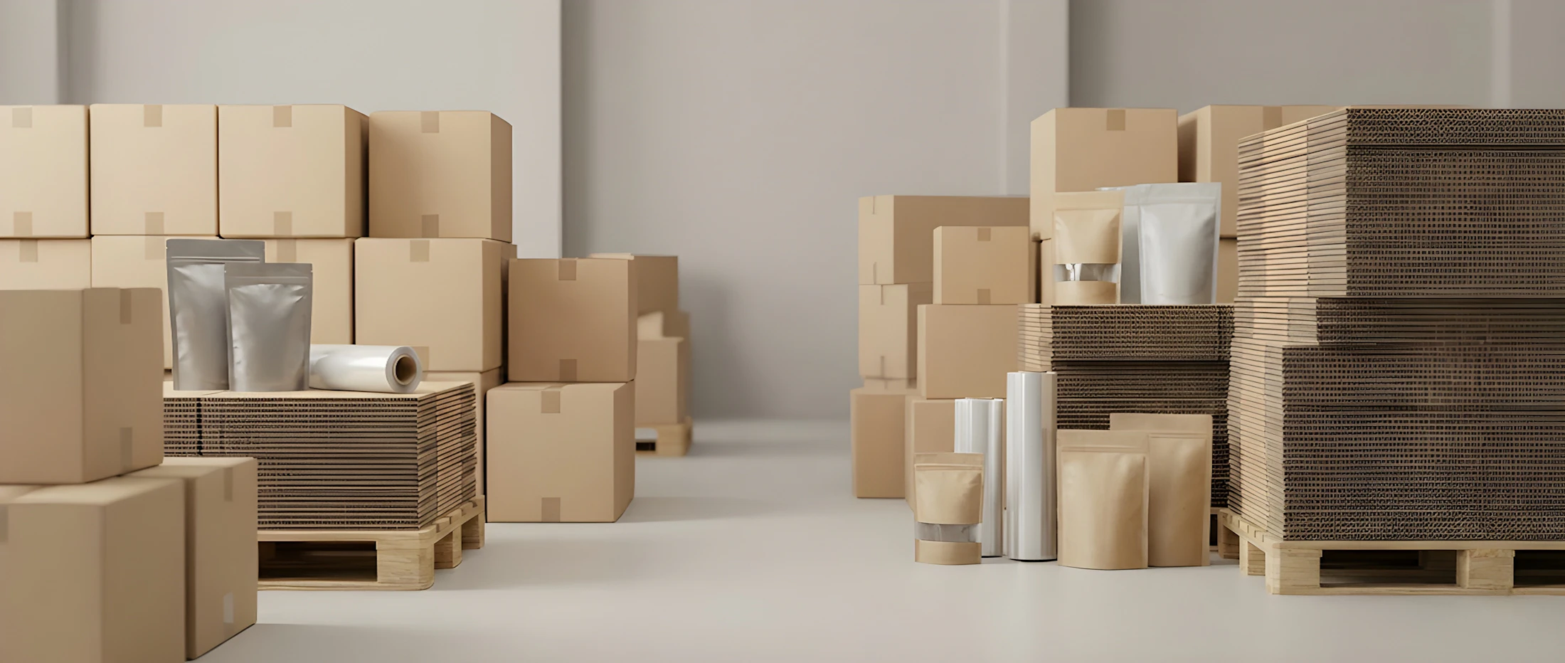 Molded Pulp Wine Shippers production and packaging scene