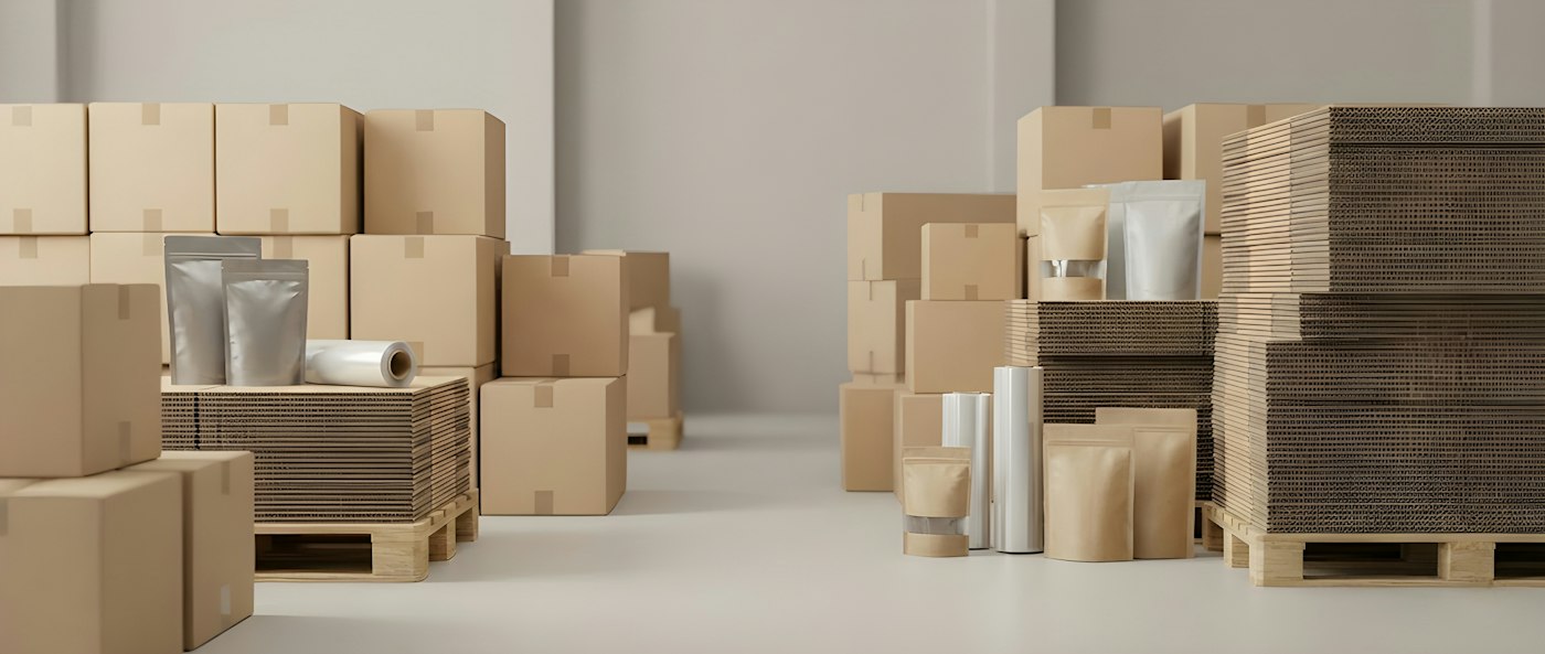 Pedido de producto sanitario recién descargado, aún sin abrir