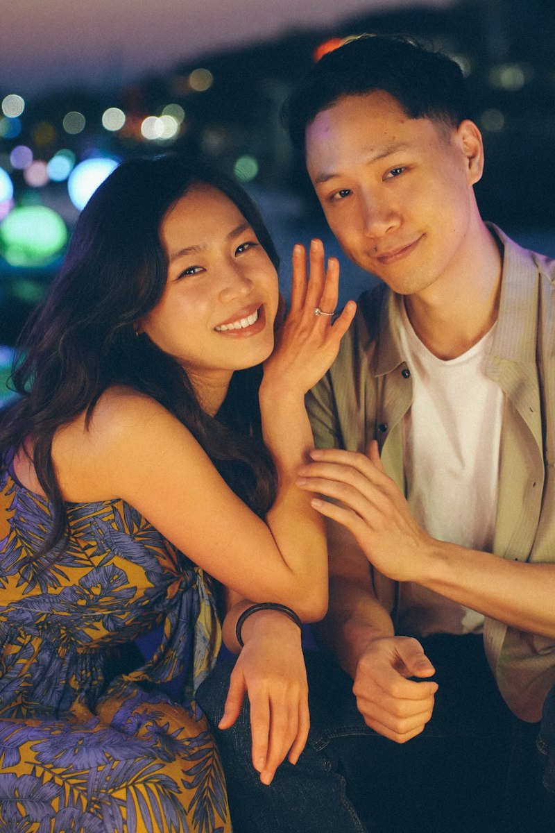Happy couple