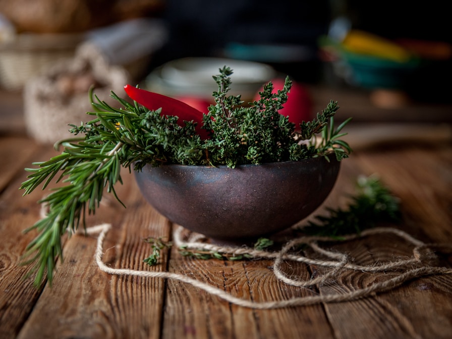 Store herbs properly