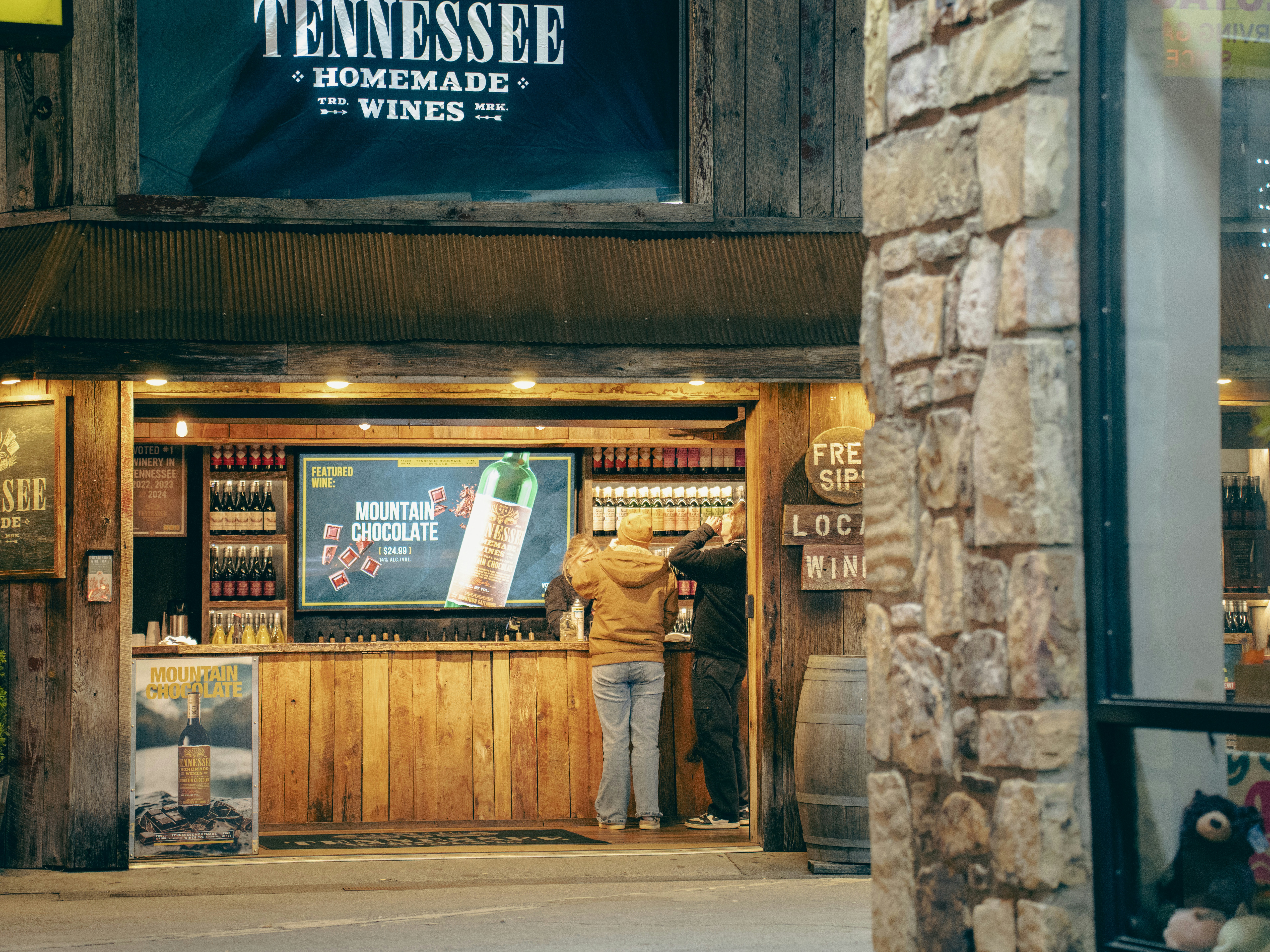 small winery tasting