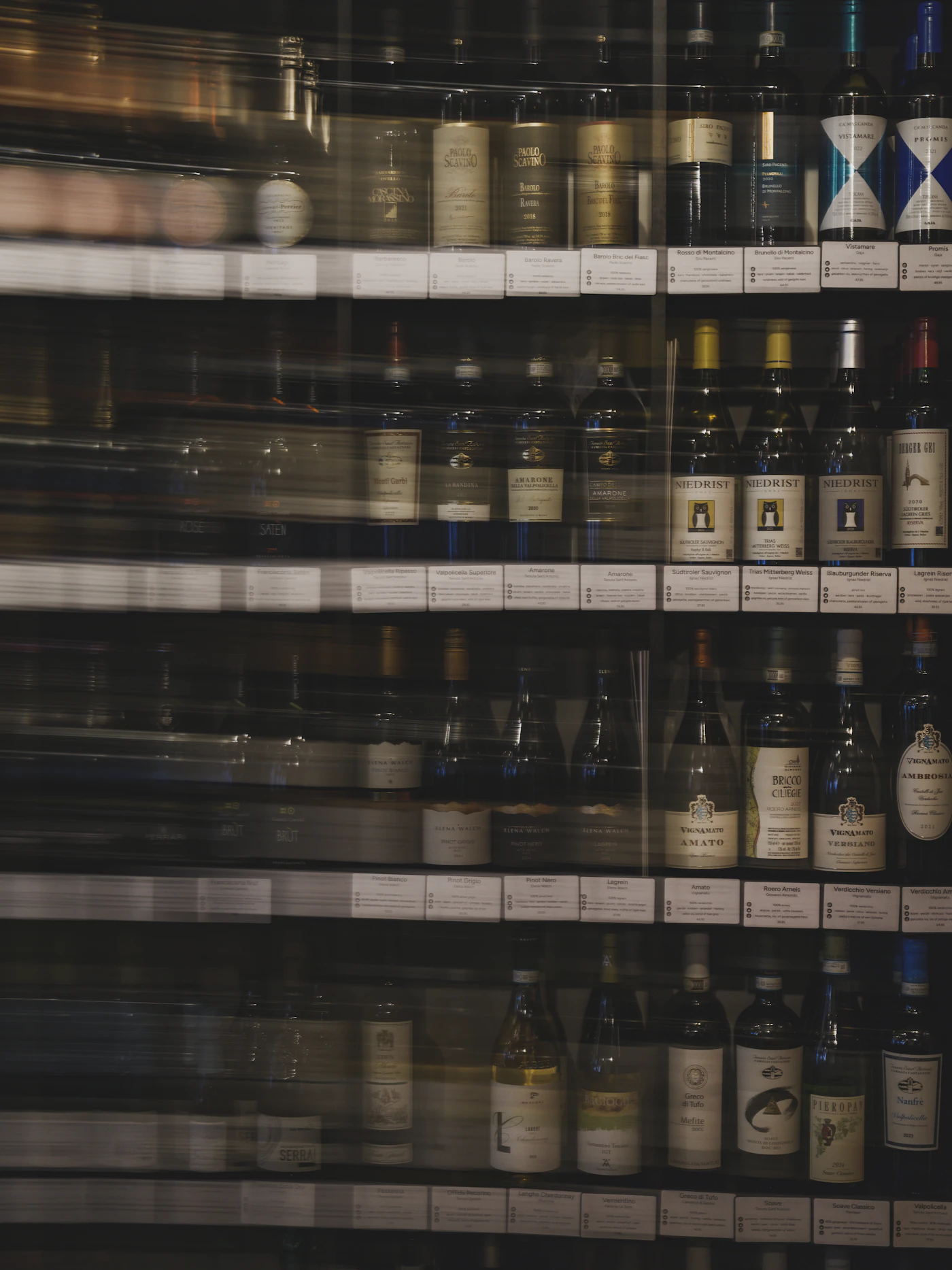 Wine wall