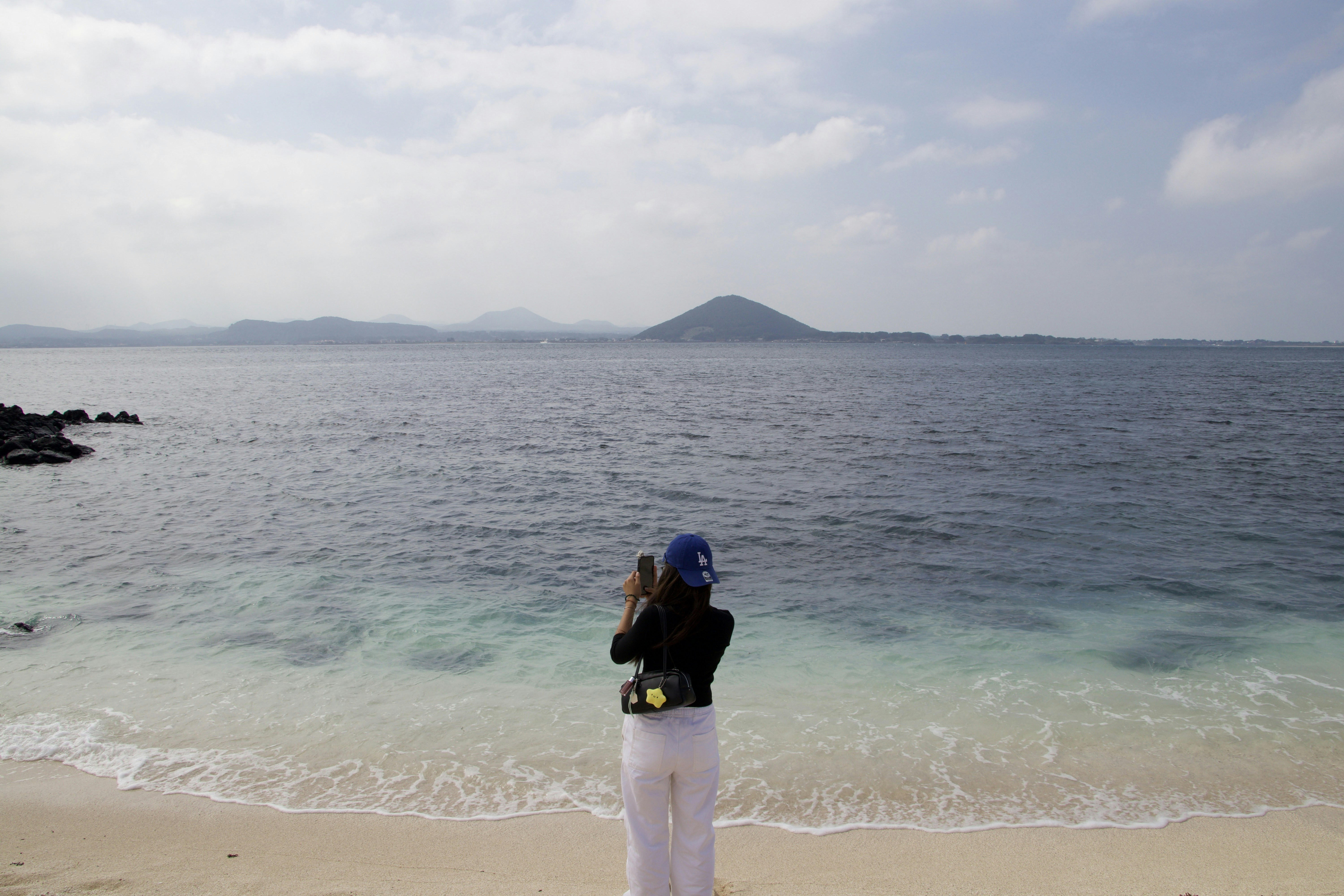 제주도 해변 해안도로 아름다운 자연 풍경