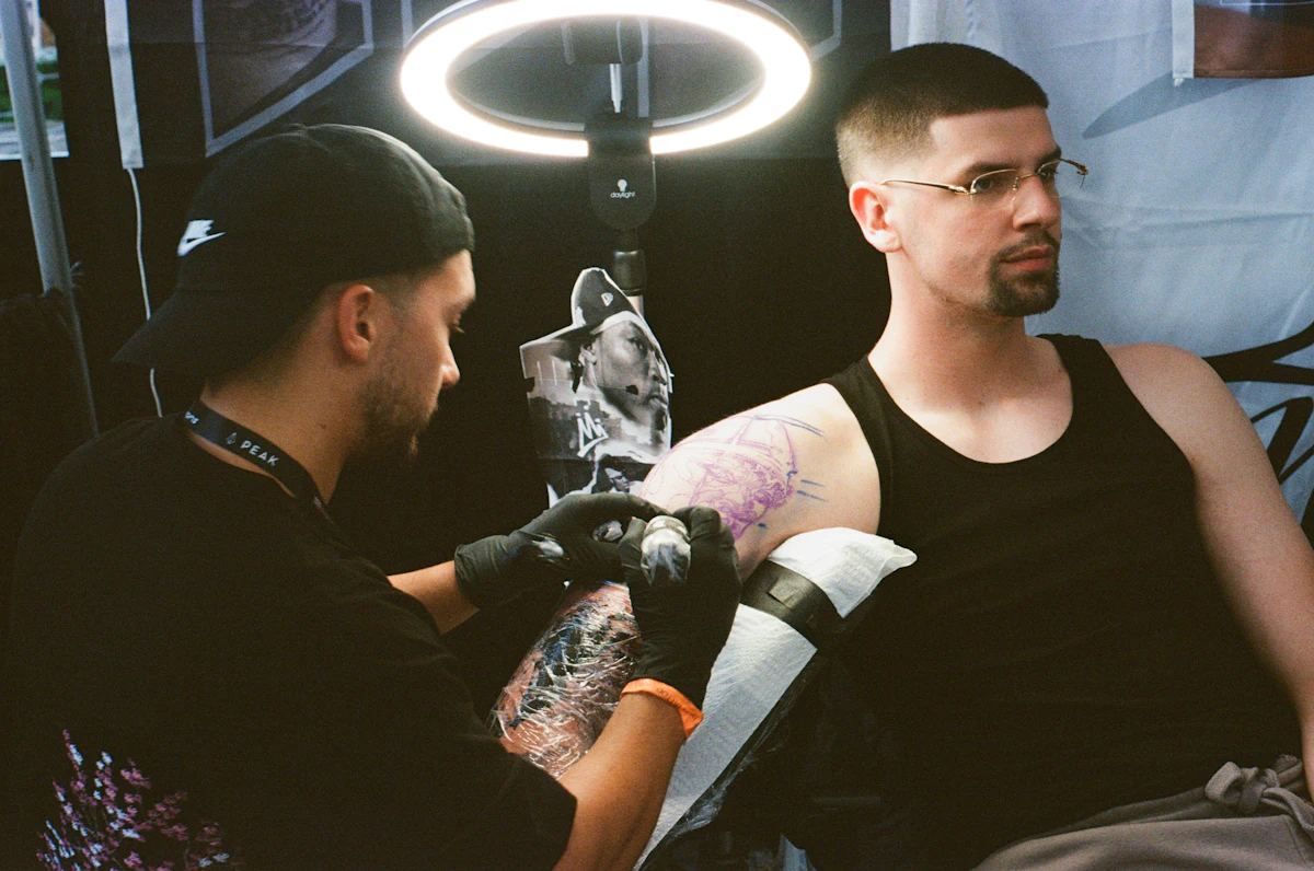 Site do estúdio de tatuagem