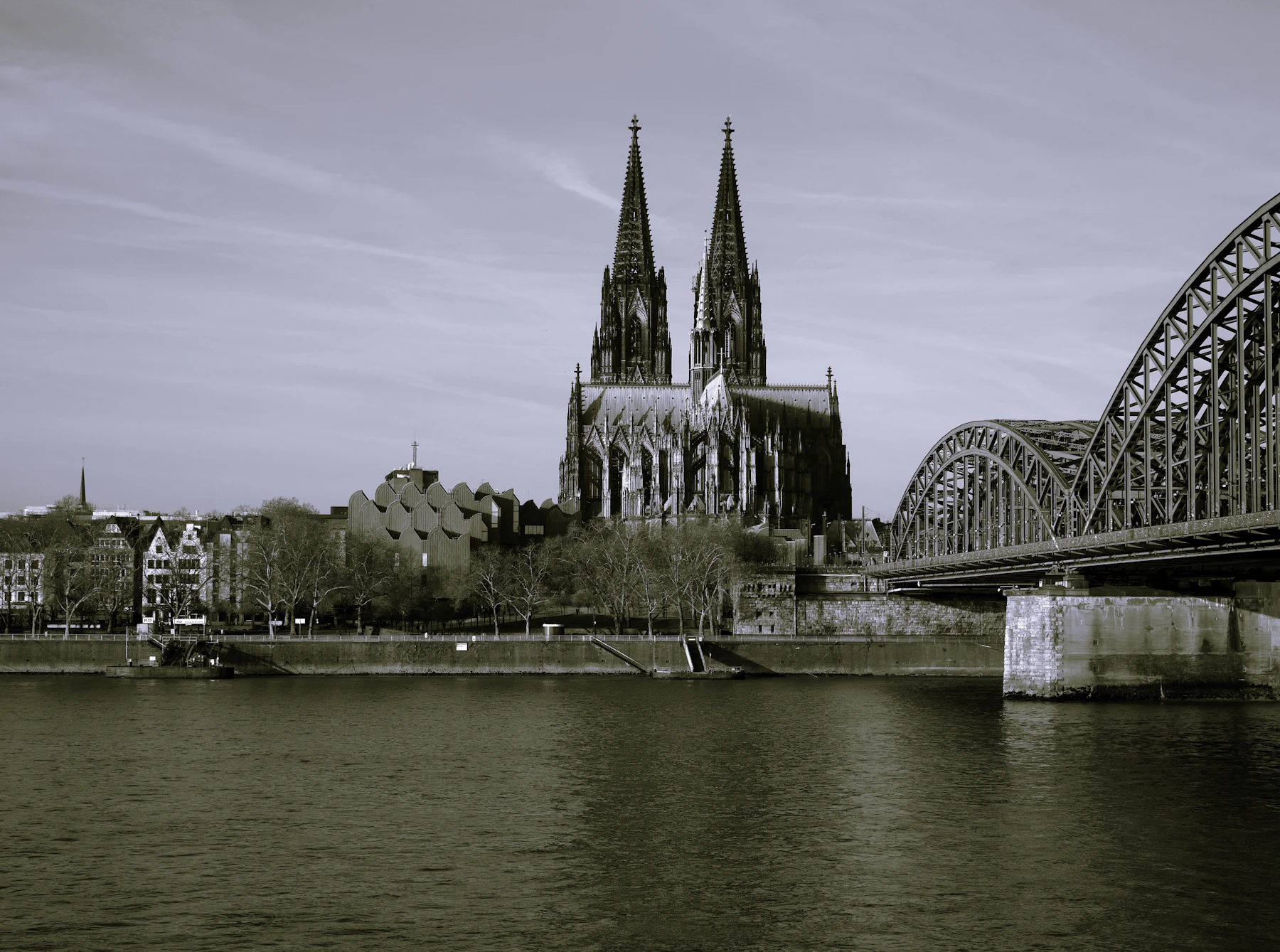 Cologne Cathedral and Hohenzollern Bridge
