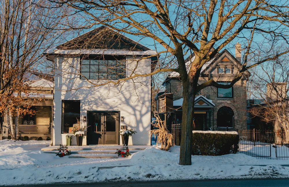 Character home on a residential street