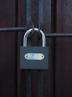 Padlock representing security and privacy