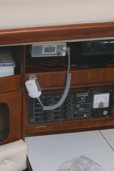 Marine GPS fish finder electronics