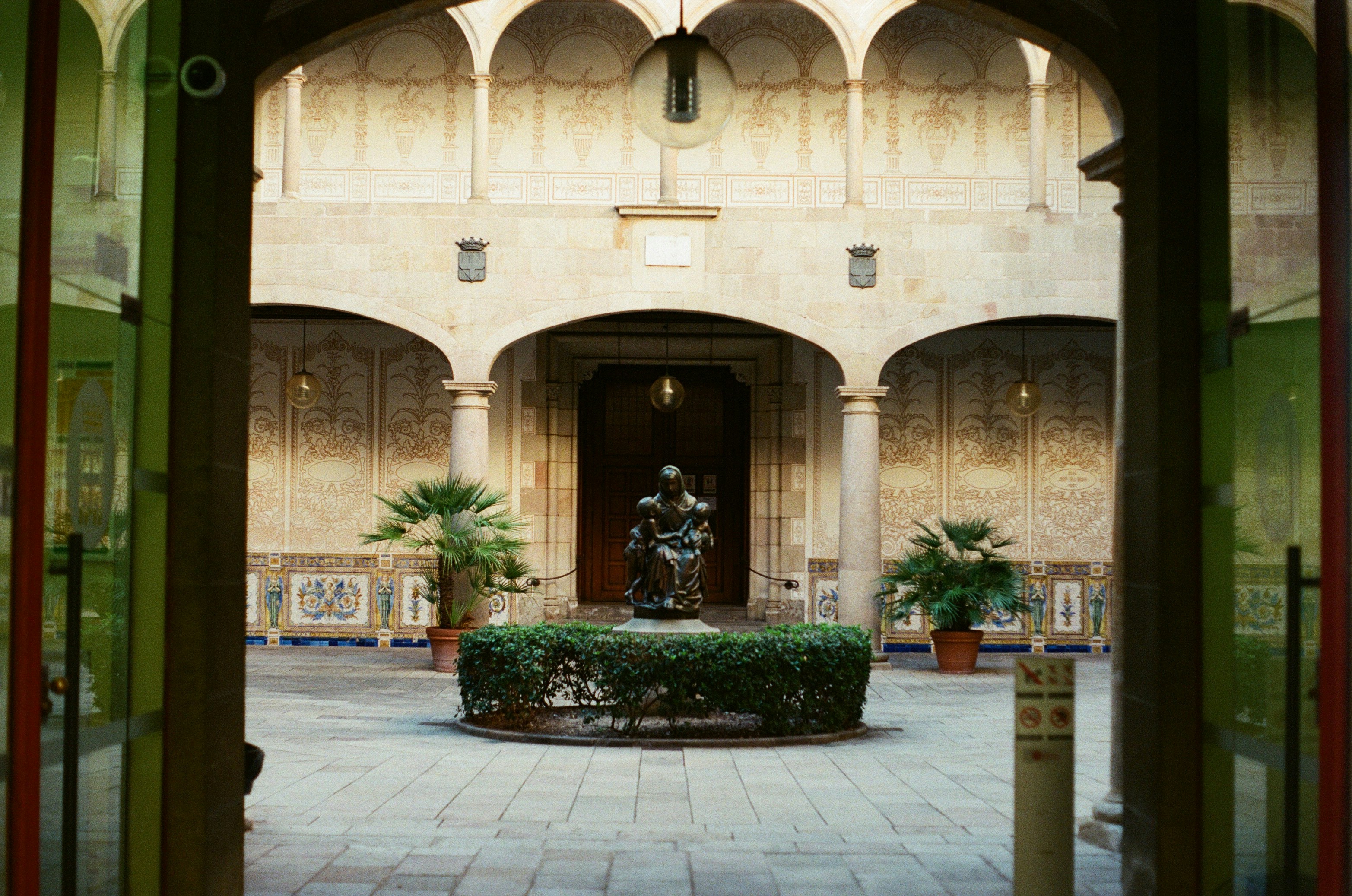 Salamanca university patio courtyard