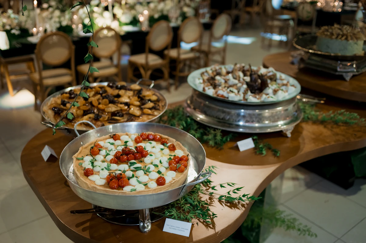 Acompañamientos y preparaciones para banquetería